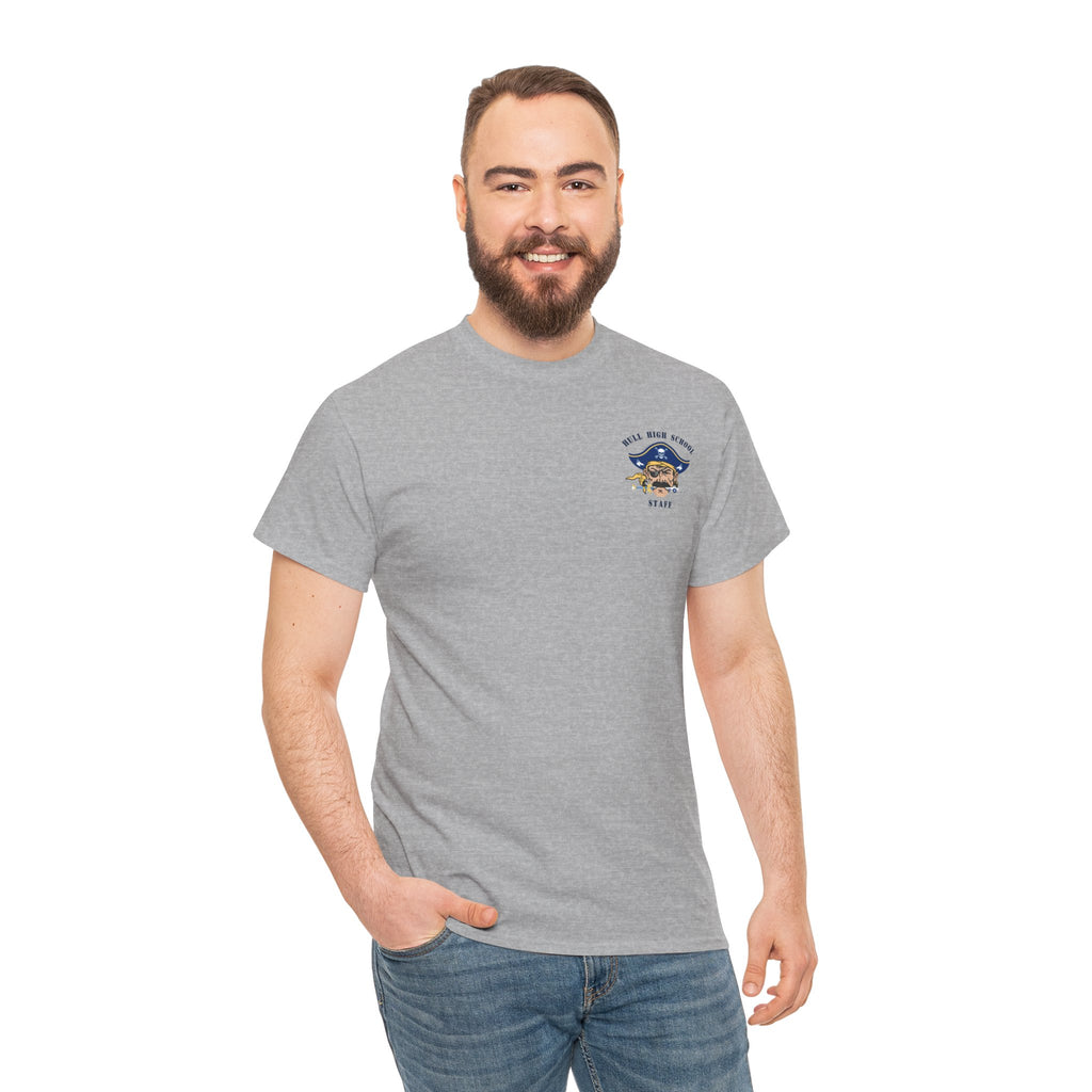 Hull High School - Hull Pirates - Adult Cotton T-Shirt