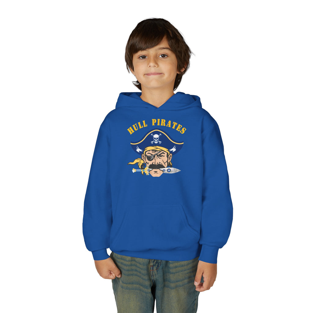 Hull Pirates - Kids Fleece Pullover Hoodie, Name/Number Personalization