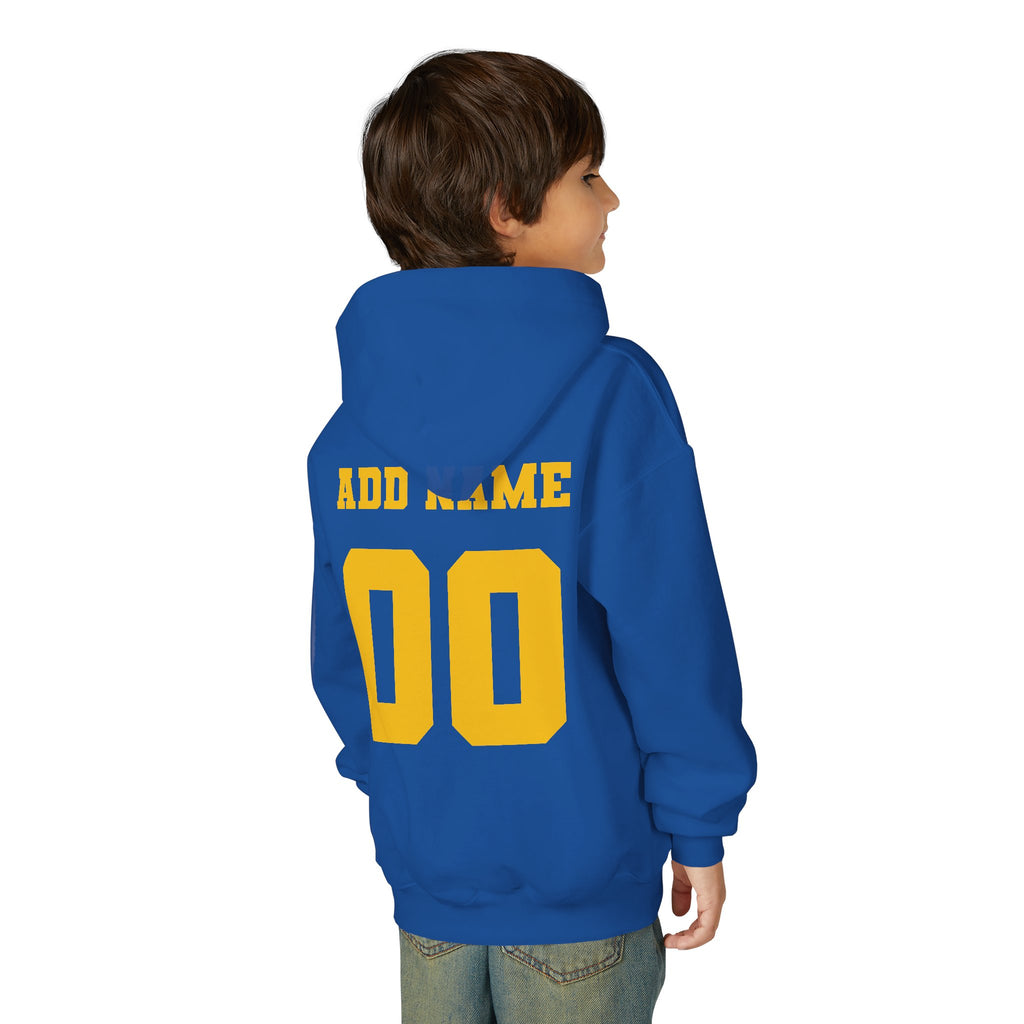 Hull Pirates - Kids Fleece Pullover Hoodie, Name/Number Personalization