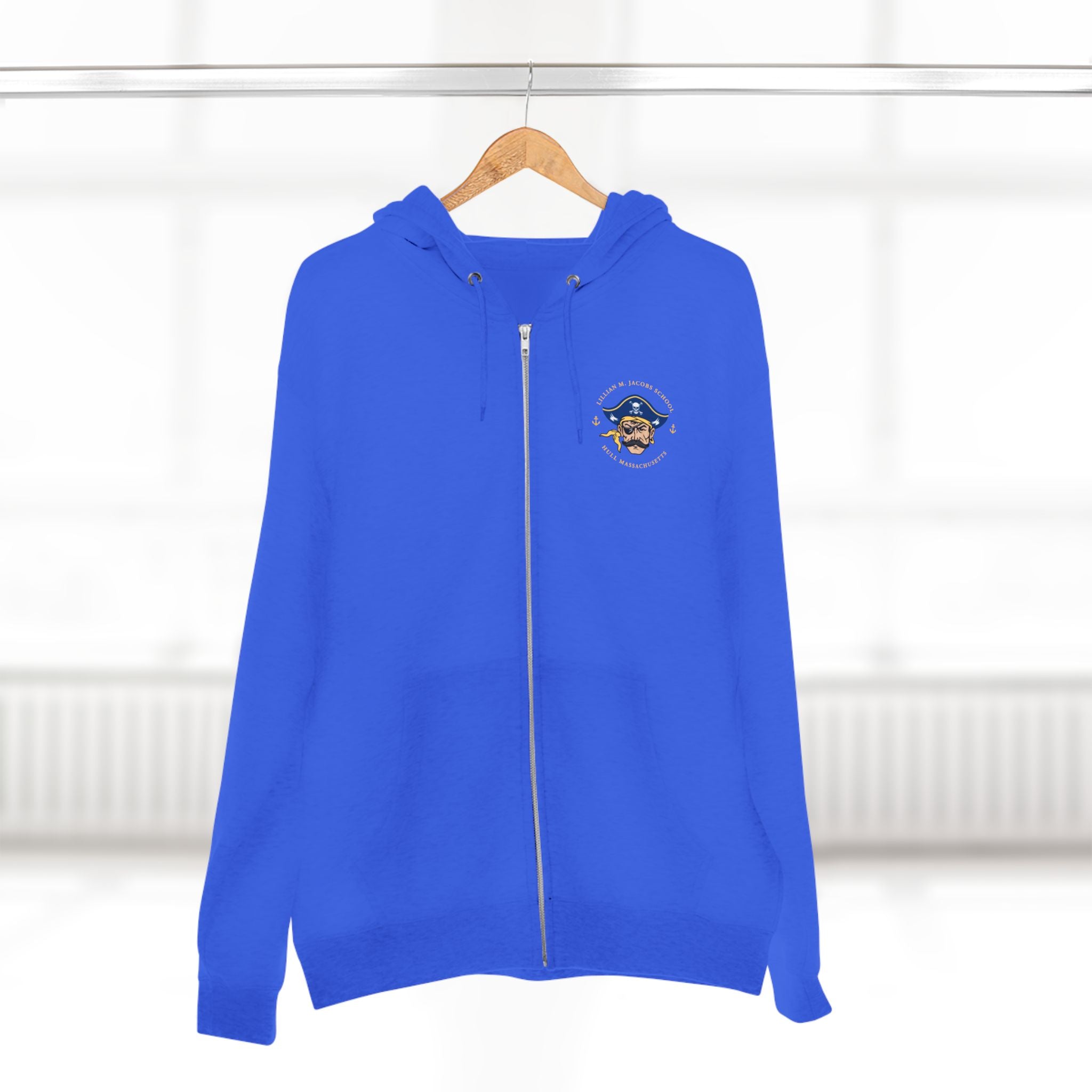 Jacobs School - Hull Pirates - Adult Full Zip Hoodie