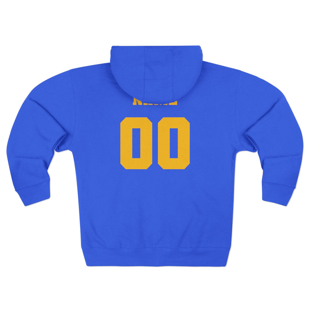 Hull Pirates - Adult Full Zip Fleece Hoodie, Optional Name/Number Personalization