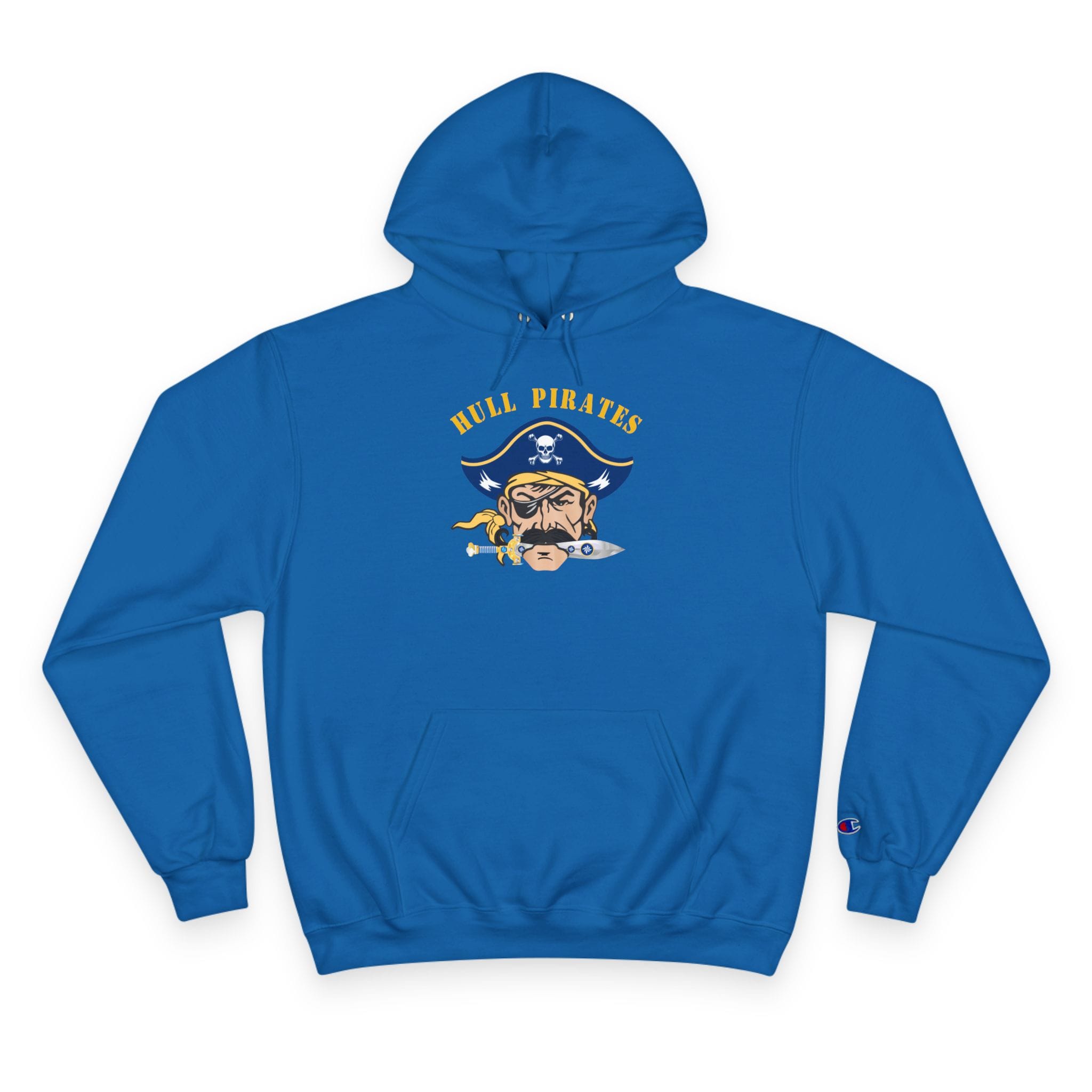 Hull Pirates - Champion Adult Fleece Pullover Hoodie, Name/Number Personalization