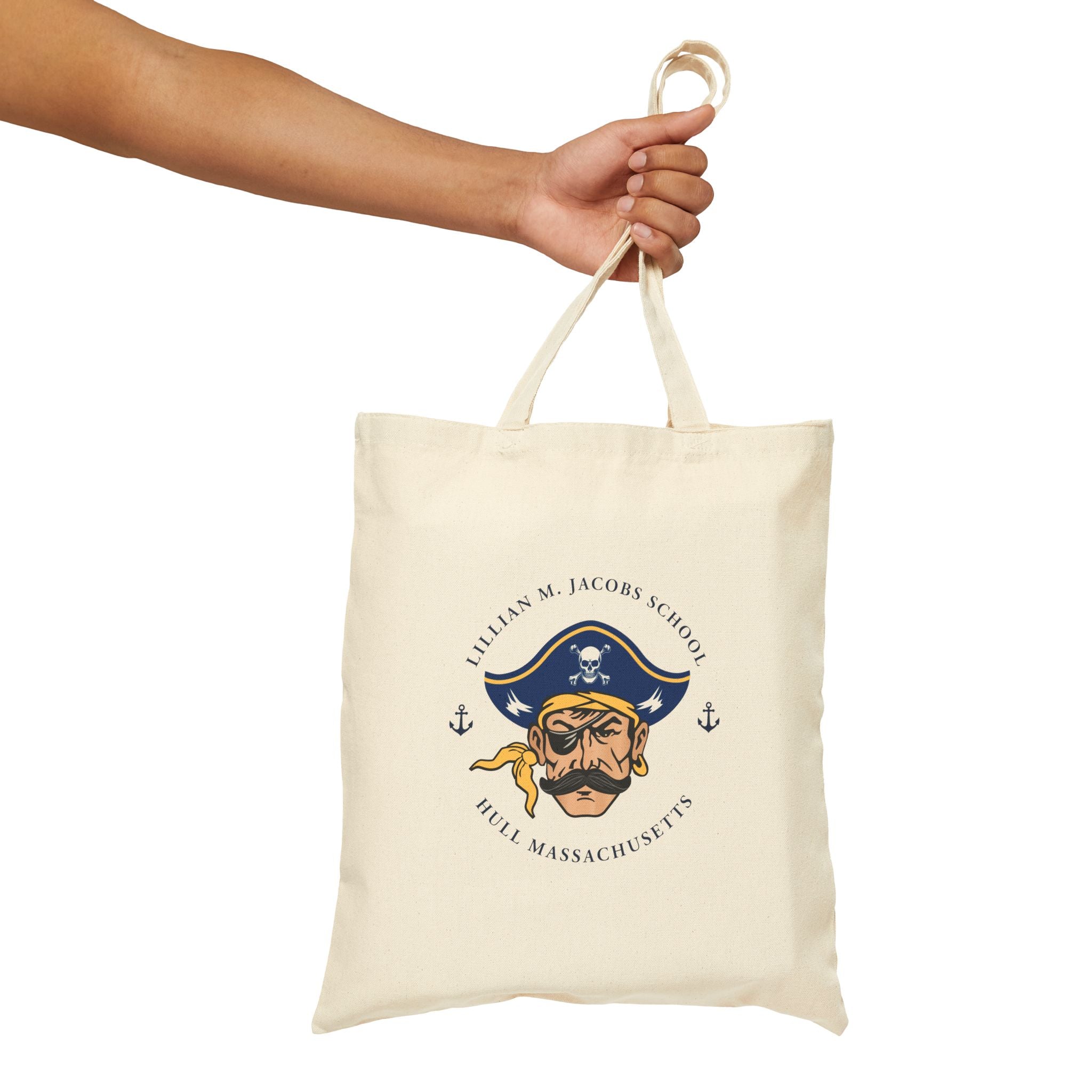 Jacobs School  - Hull Pirates - Cotton Tote Bag, (2 Sided Print)