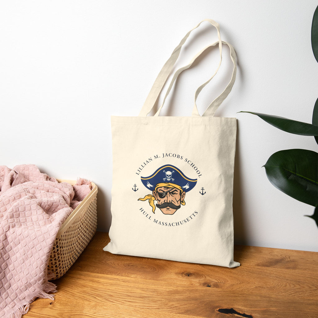 Jacobs School  - Hull Pirates - Cotton Tote Bag, (2 Sided Print)