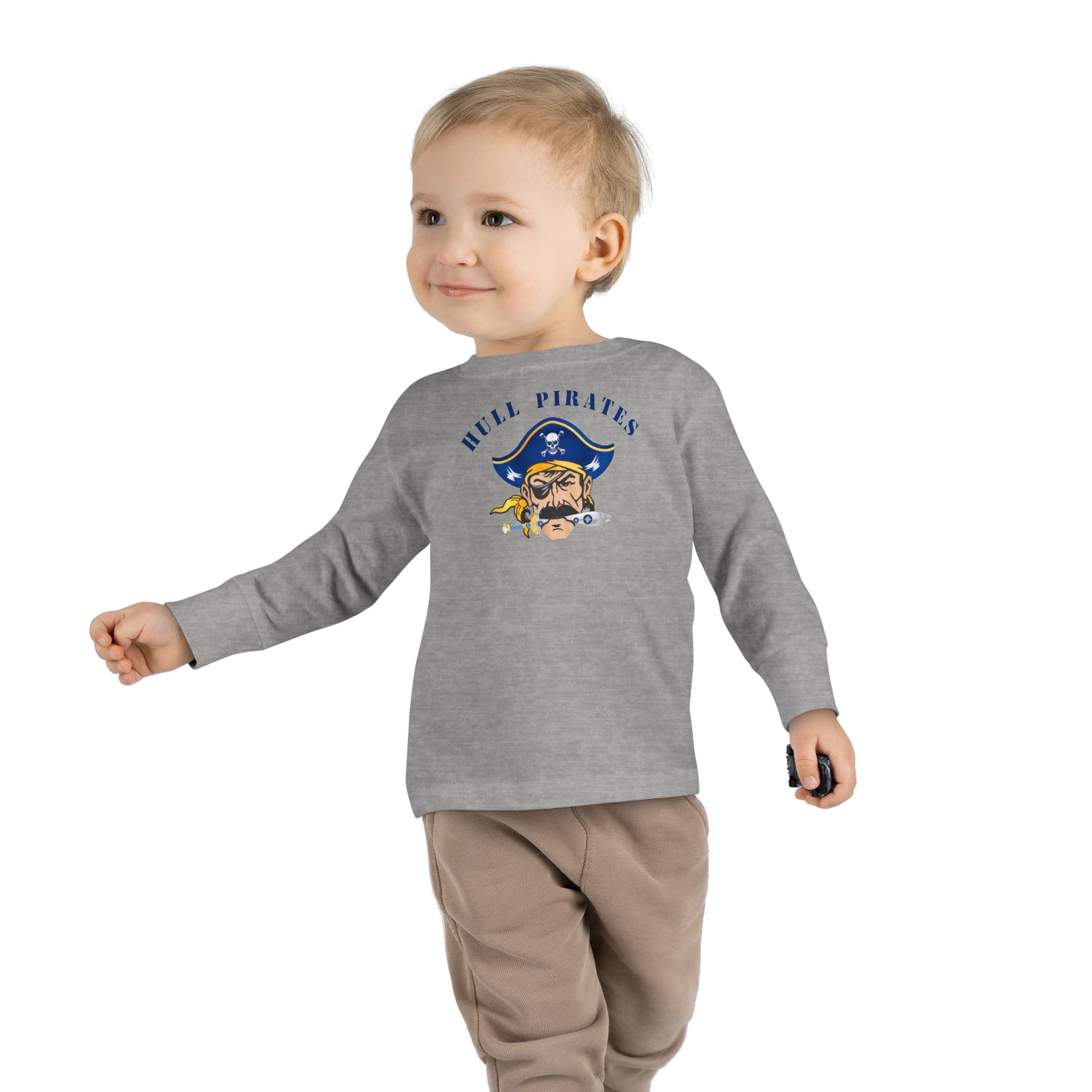 Hull Pirates - Toddler - Cotton Long Sleeve T-Shirt
