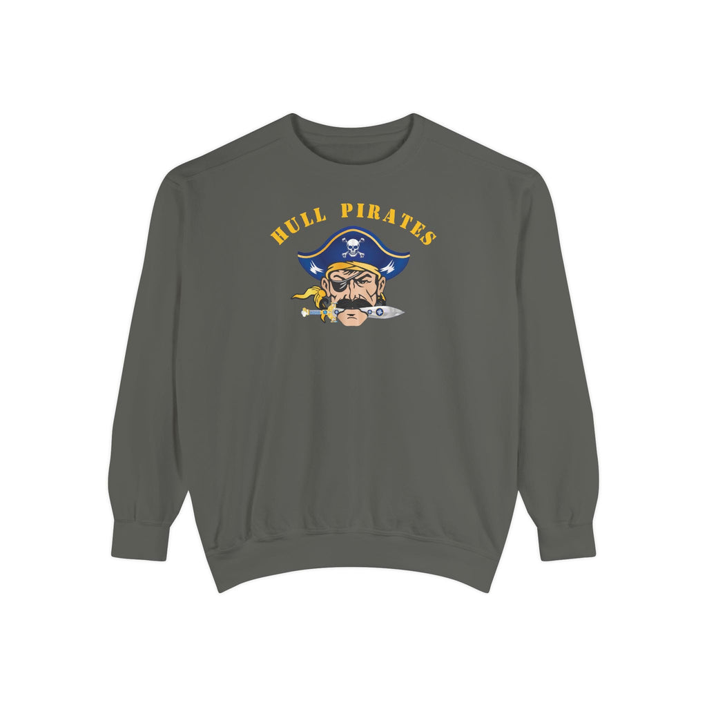 Hull Pirates - Adult Garment Dyed Sweatshirt - Comfort Colors Brand
