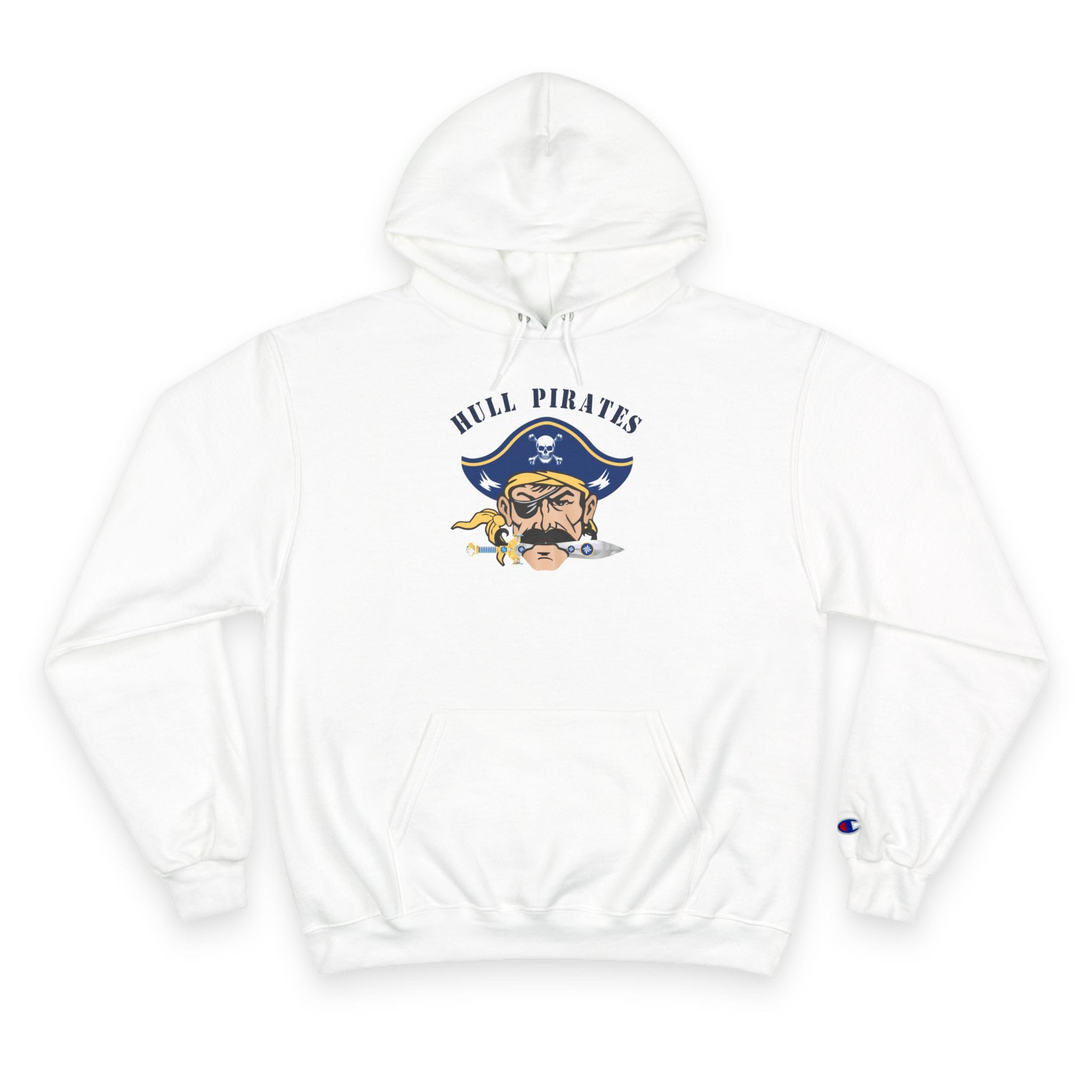 Hull Pirates - Champion Adult Fleece Pullover Hoodie, Name/Number Personalization