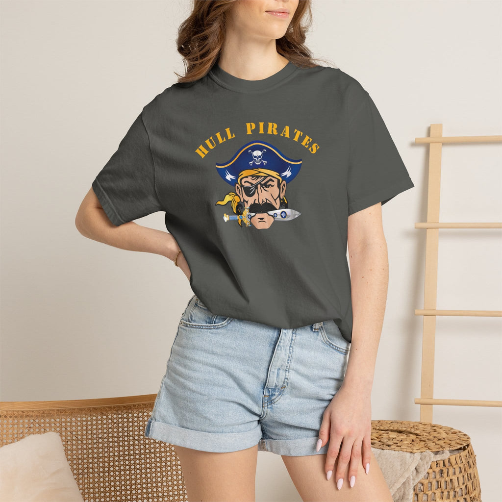 Hull Pirates - Adult Cotton T-Shirt - Comfort Colors Brand