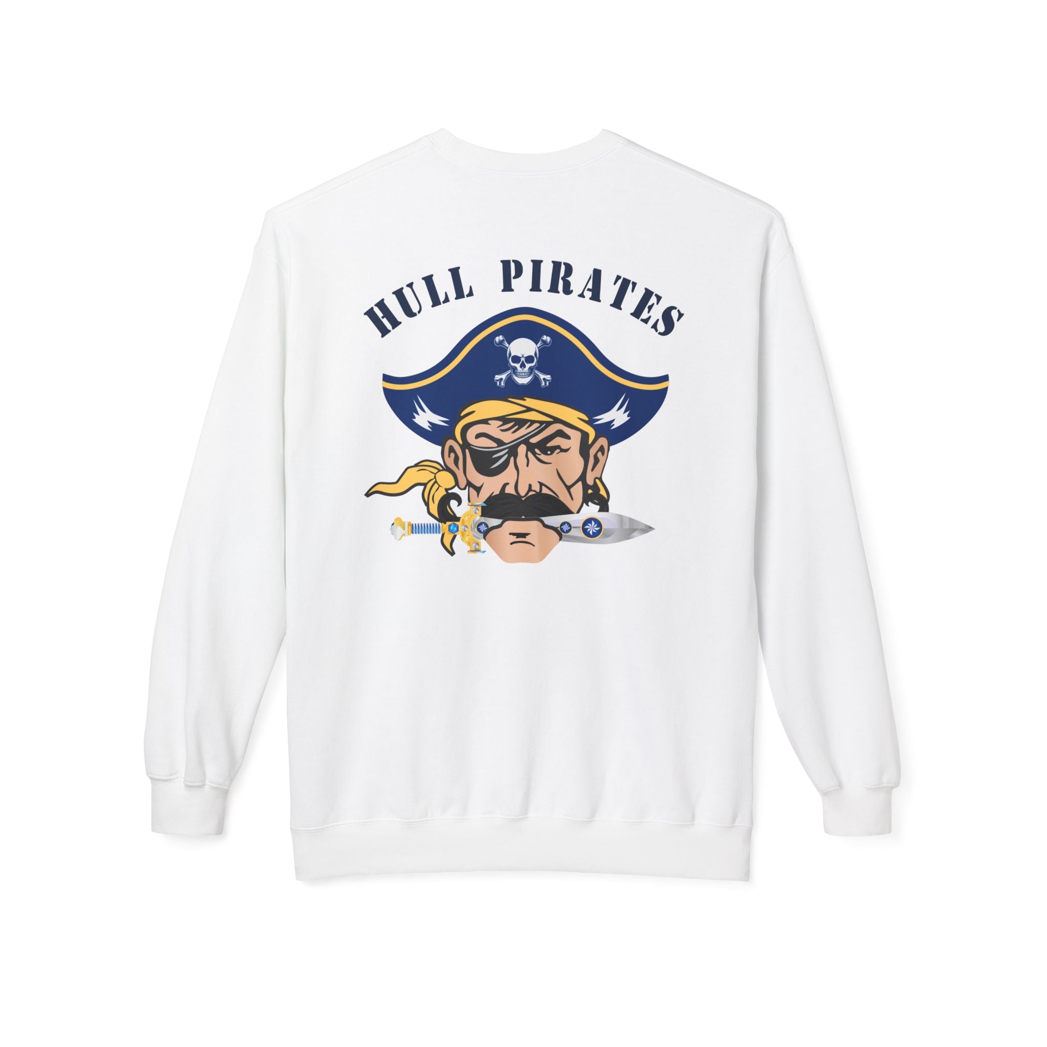 Hull High School - Hull Pirates - Adult Crewneck Sweatshirt