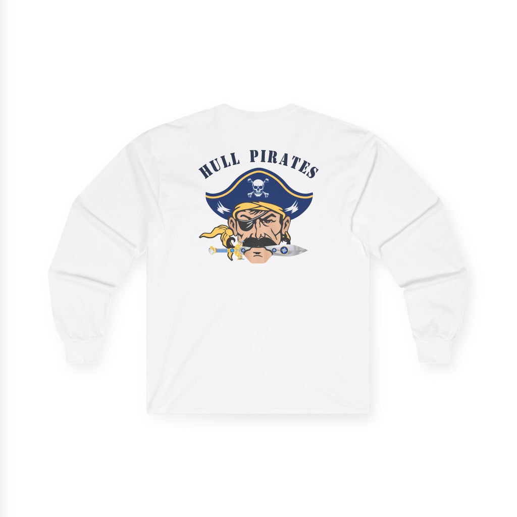 Hull Pirates - Adult Cotton Long Sleeve T-Shirt