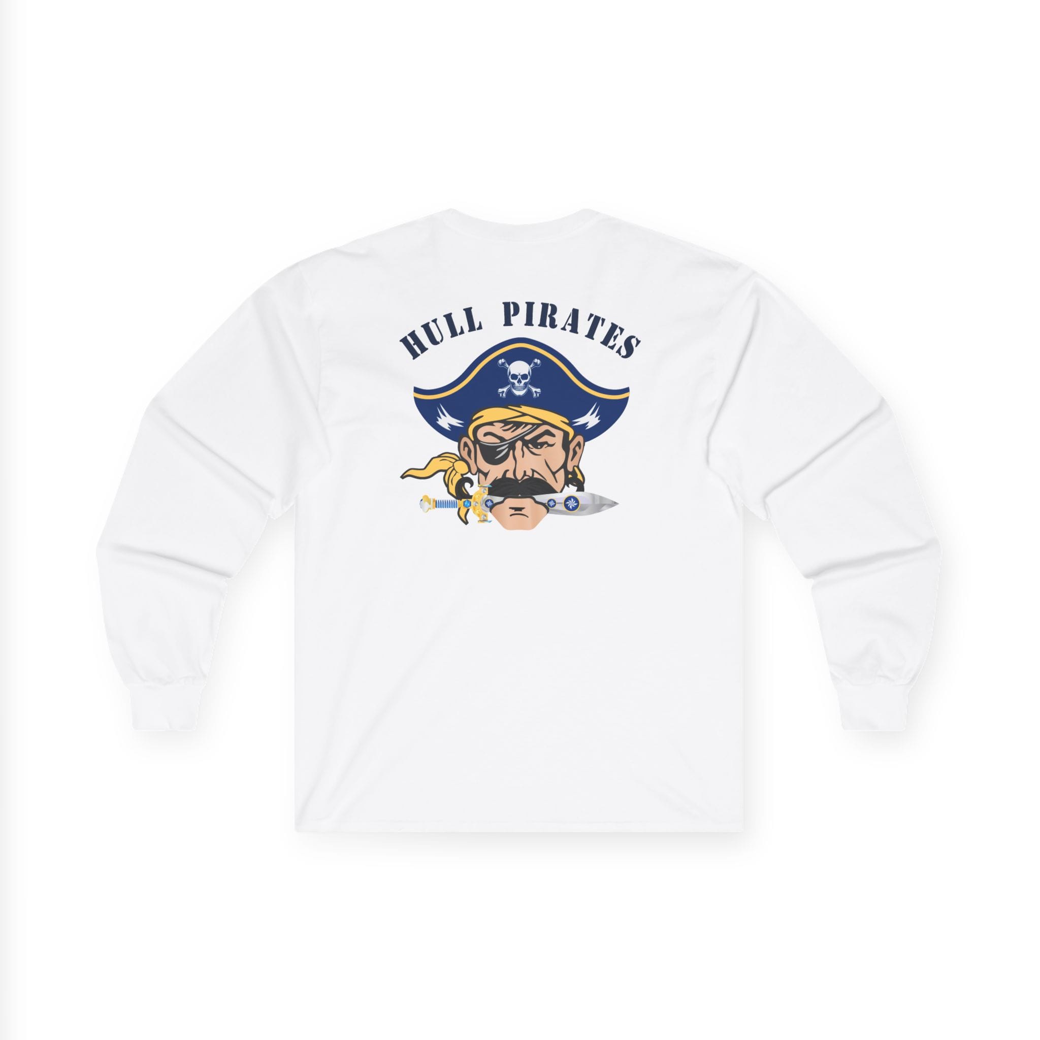 Hull Pirates - Adult Cotton Long Sleeve T-Shirt