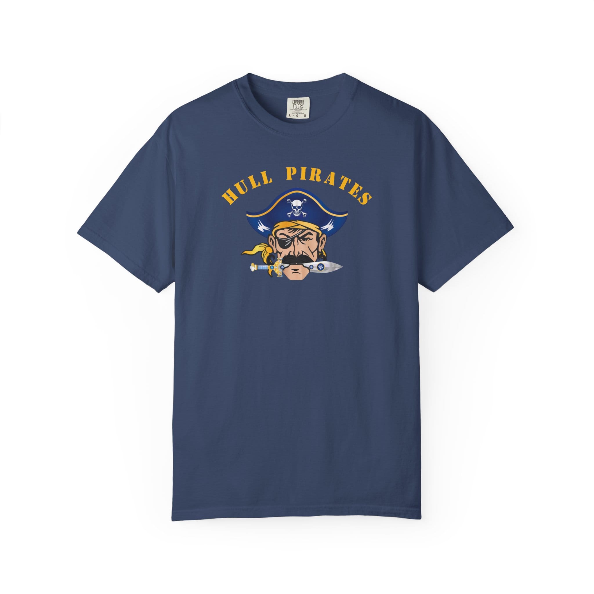 Hull Pirates - Adult Cotton T-Shirt - Comfort Colors Brand
