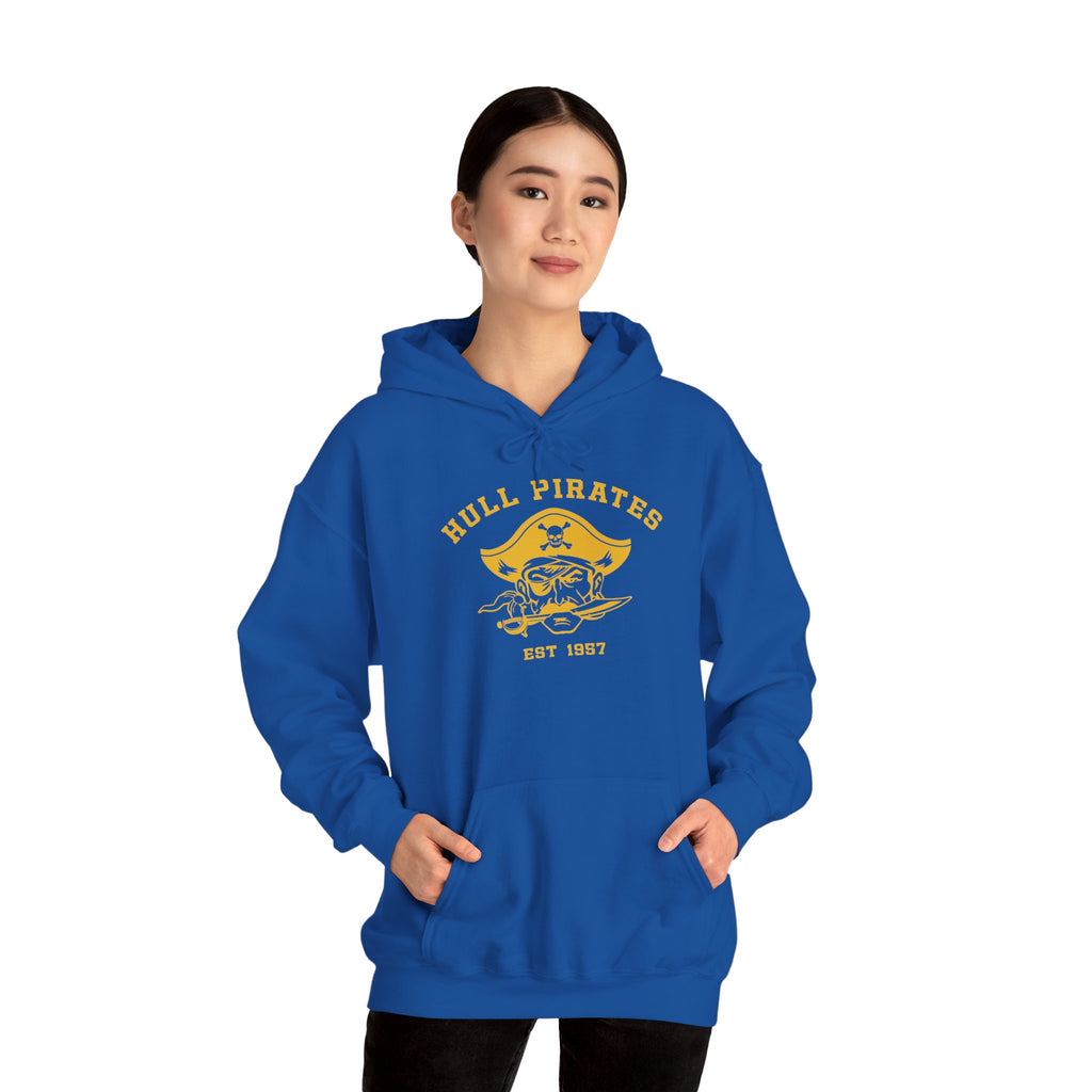 Vintage Hull Pirates - Adult Fleece Pullover Hoodie