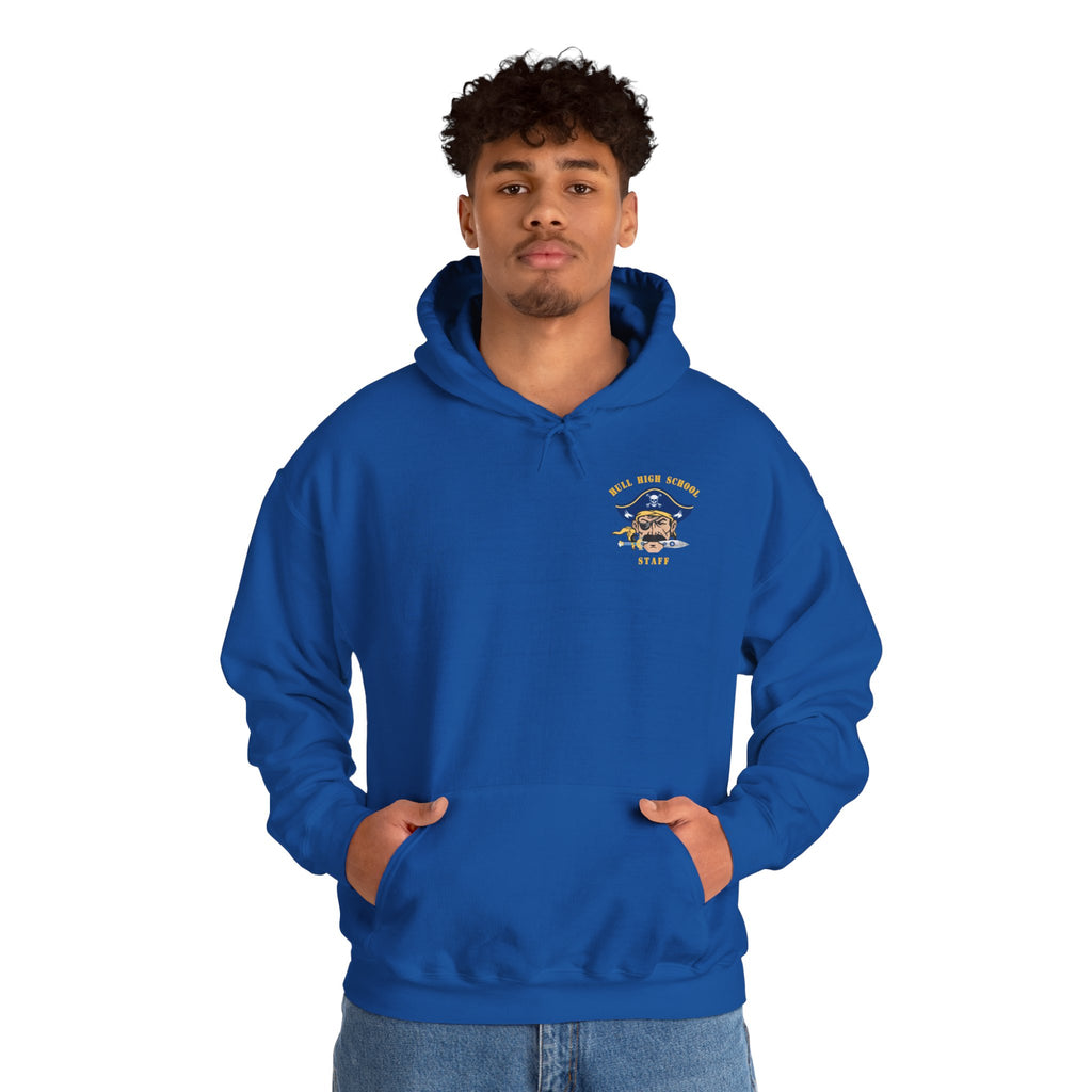 Hull High School - Hull Pirates - Adult Fleece Pullover Hoodie