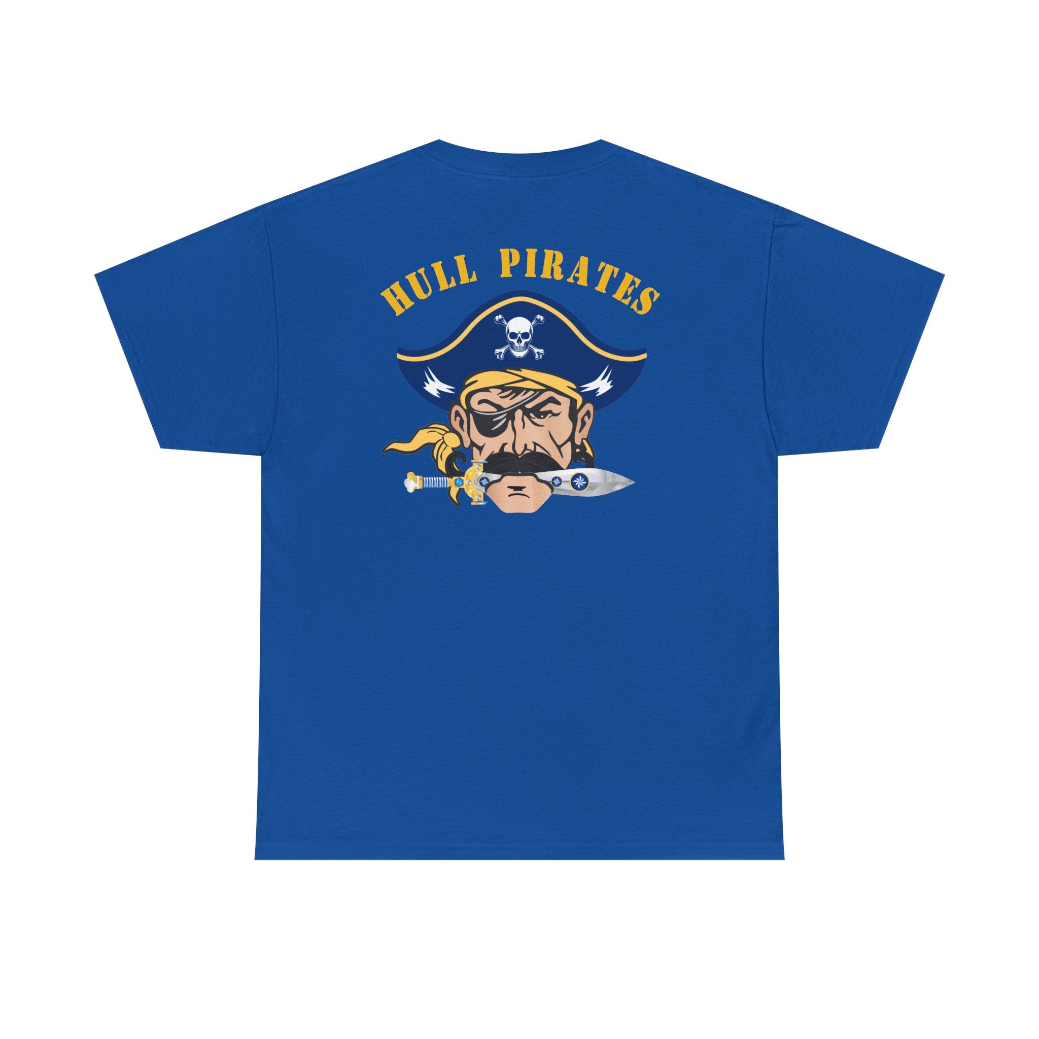 Hull High School - Hull Pirates - Adult Cotton T-Shirt
