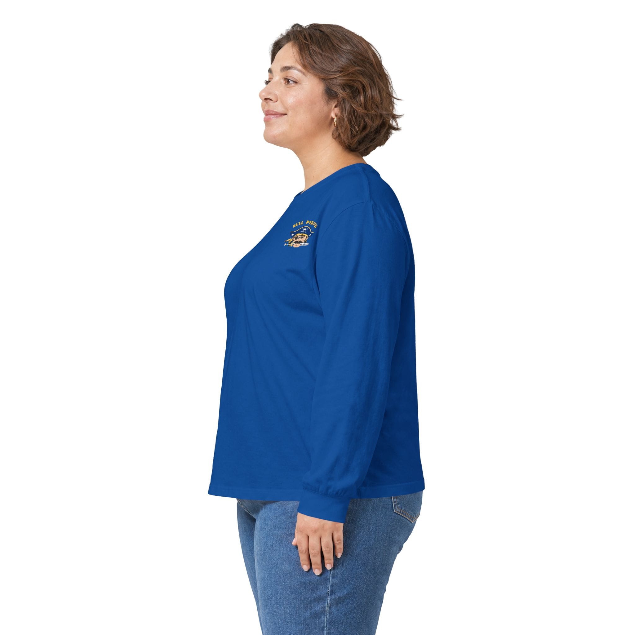 Hull Pirates - Adult Cotton Long Sleeve T-Shirt