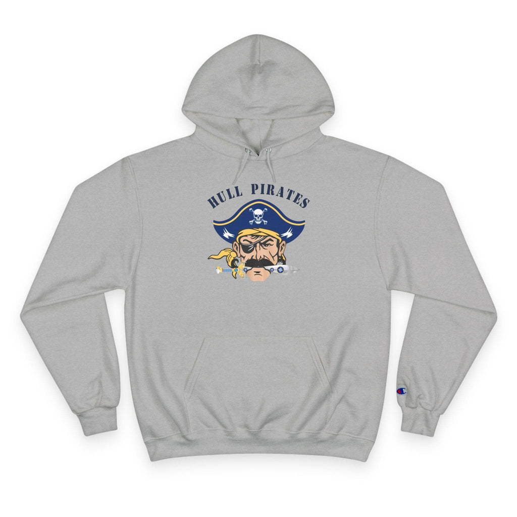 Hull Pirates - Champion Adult Fleece Pullover Hoodie, Optional Name/Number Personalization