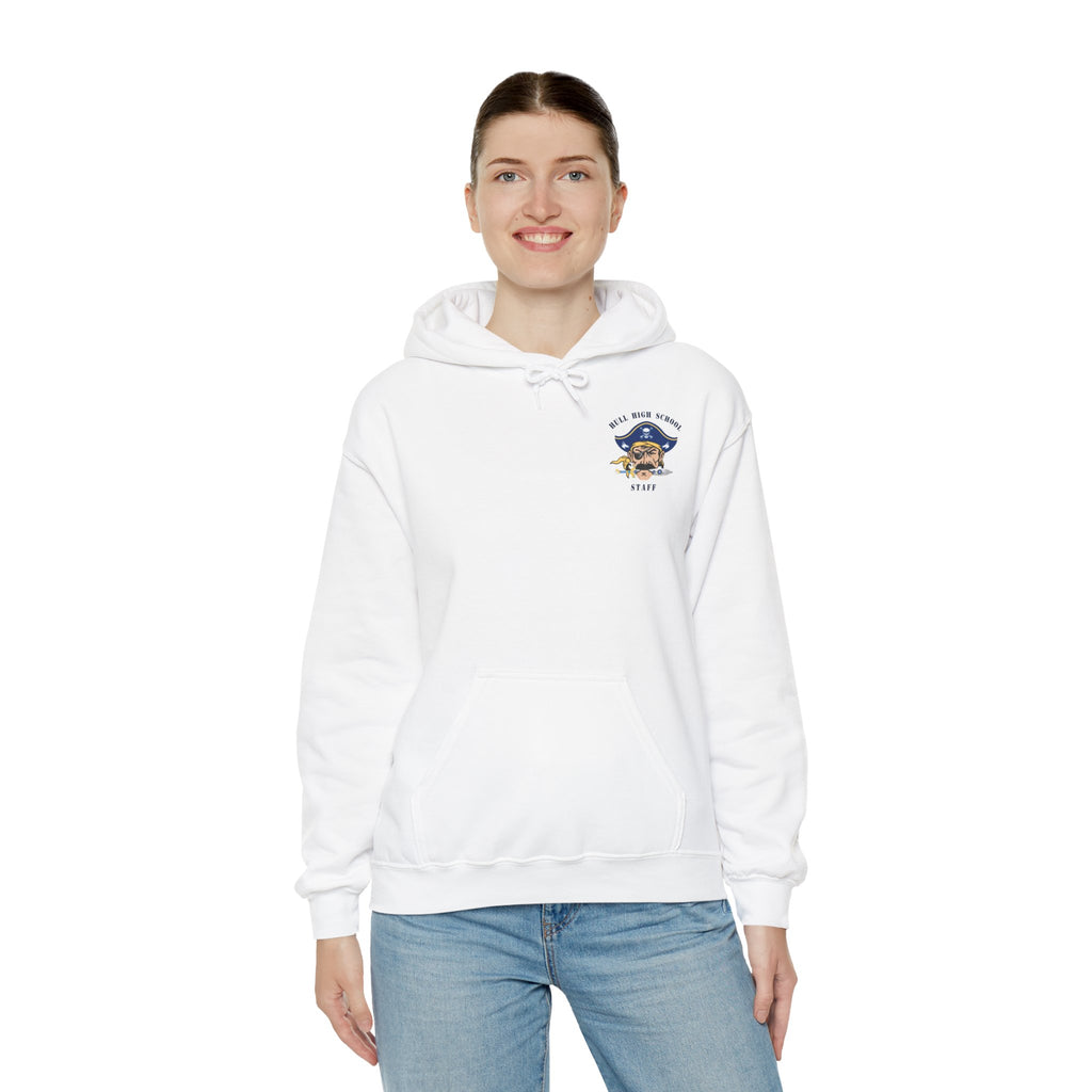 Hull High School - Hull Pirates - Adult Fleece Pullover Hoodie