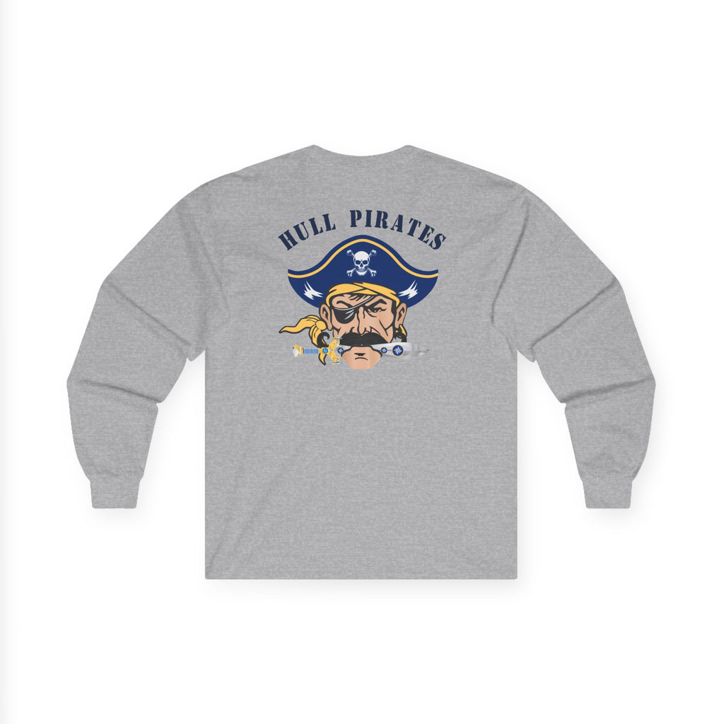 Hull High School - Adult Cotton Long Sleeve T-Shirt