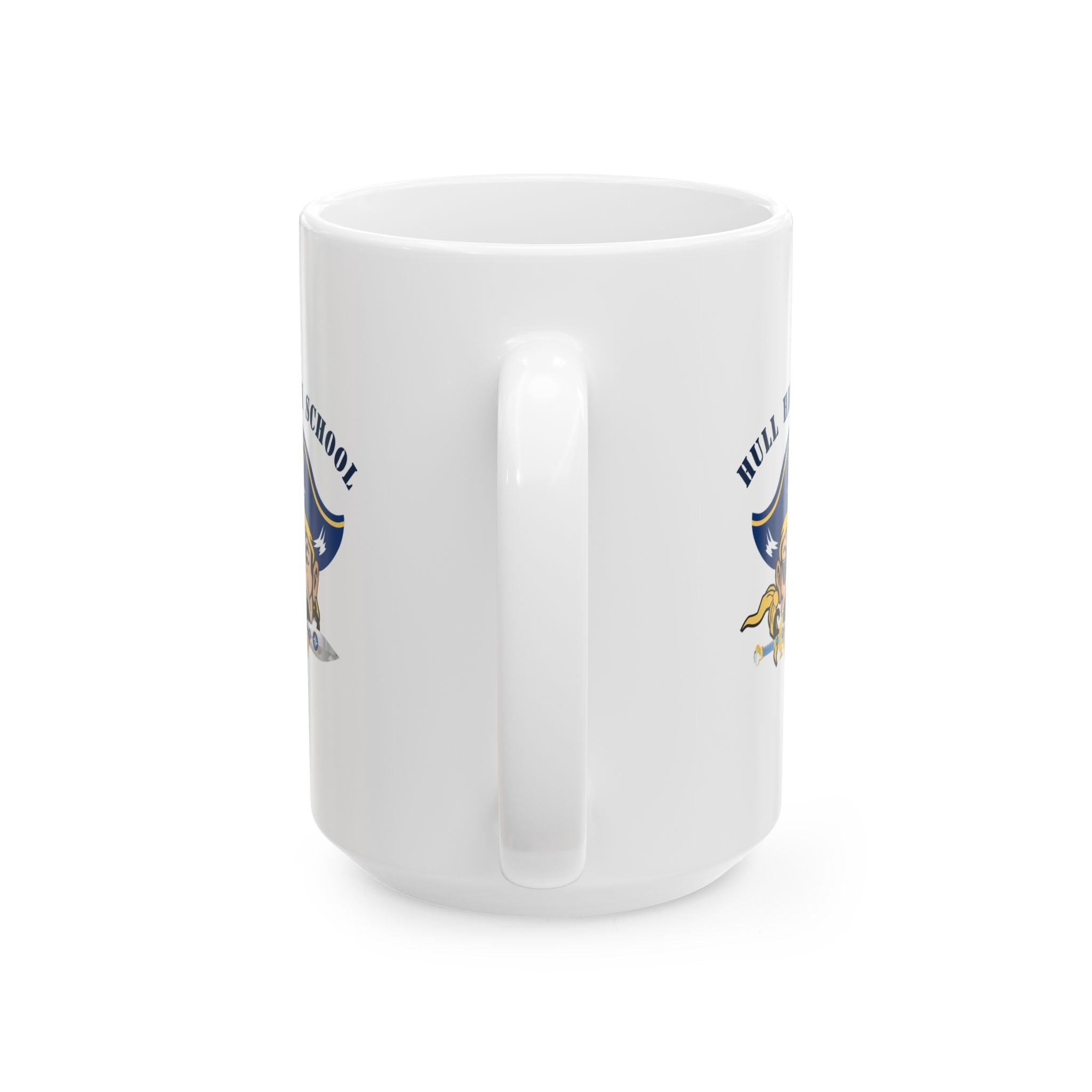 Hull High School - Hull Pirates, Ceramic Coffee Mug