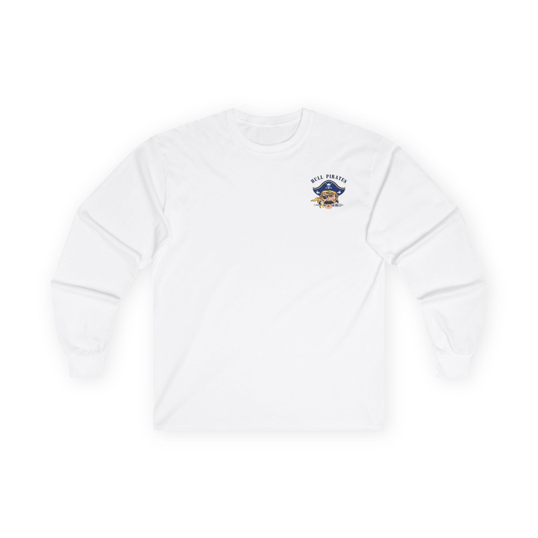 Hull Pirates - Adult Cotton Long Sleeve T-Shirt