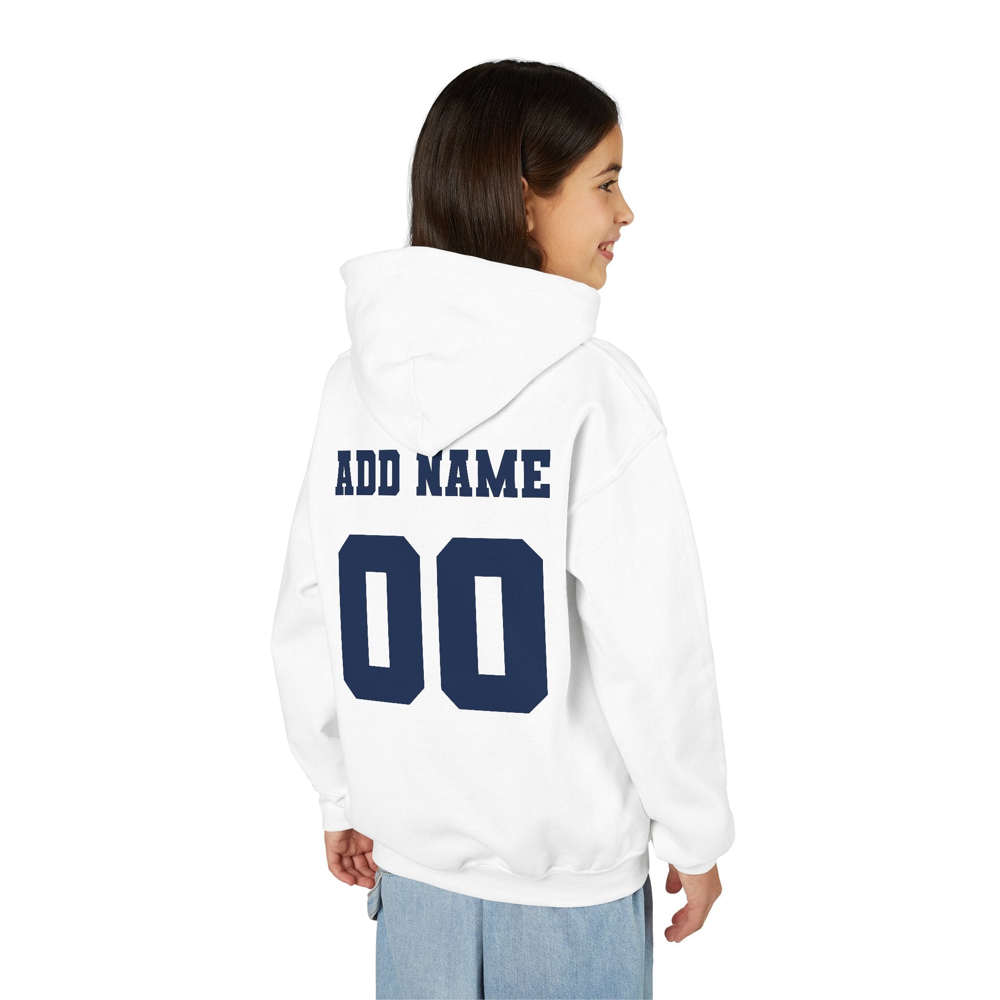 Hull Pirates - Kids Fleece Pullover Hoodie, Name/Number Personalization