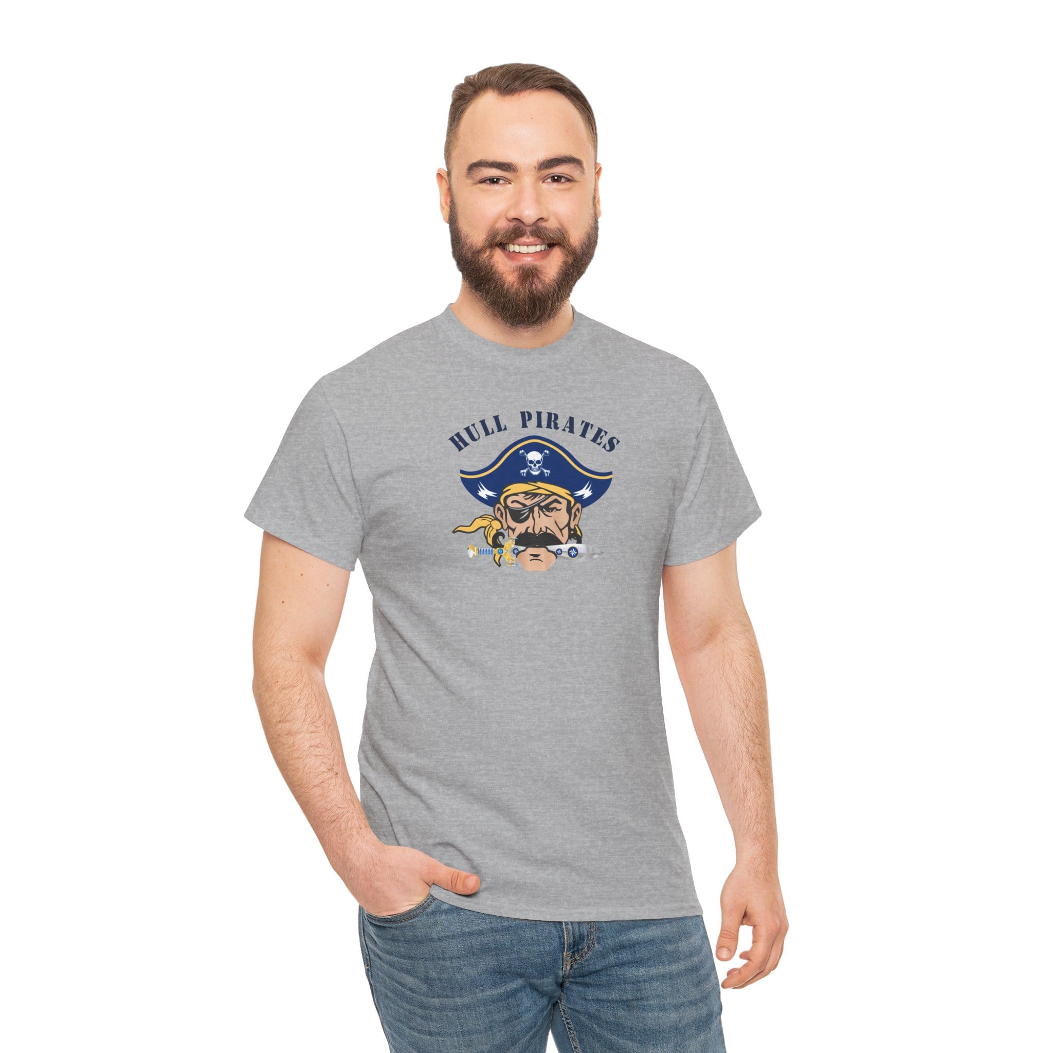 Hull Pirates - Adult Cotton T-Shirt