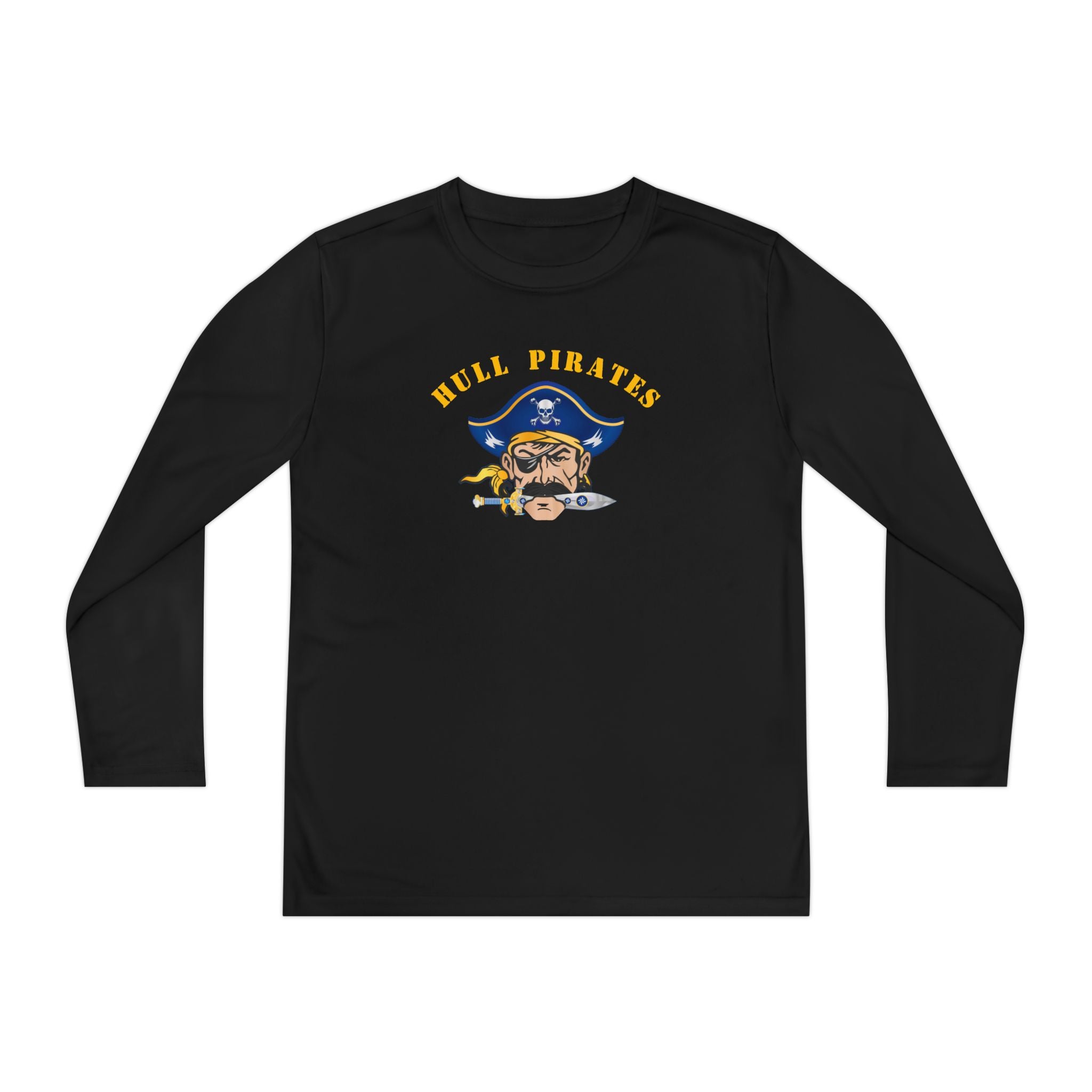 Hull Pirates - Kids Performance Long Sleeve T-Shirt