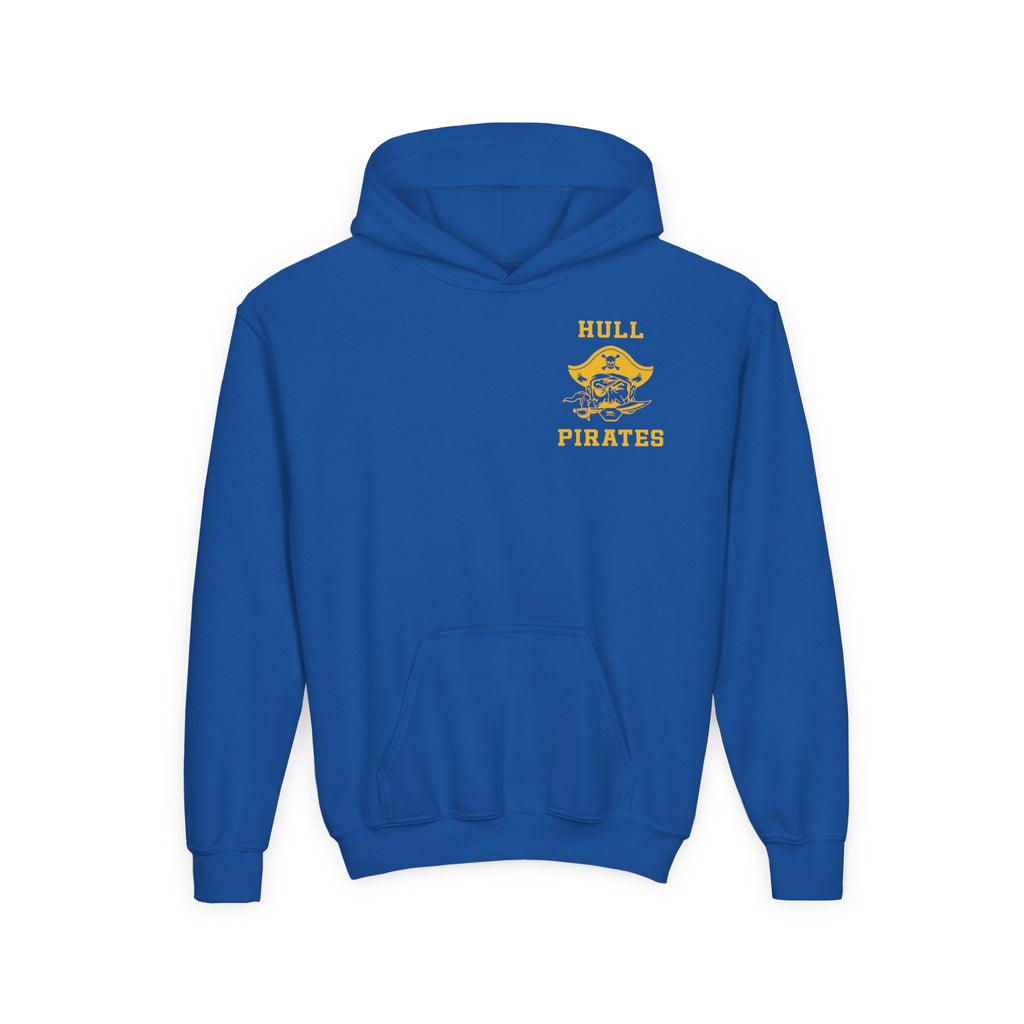 Vintage Hull Pirates - Kids Fleece Pullover Hoodie, Name/Number Personalization