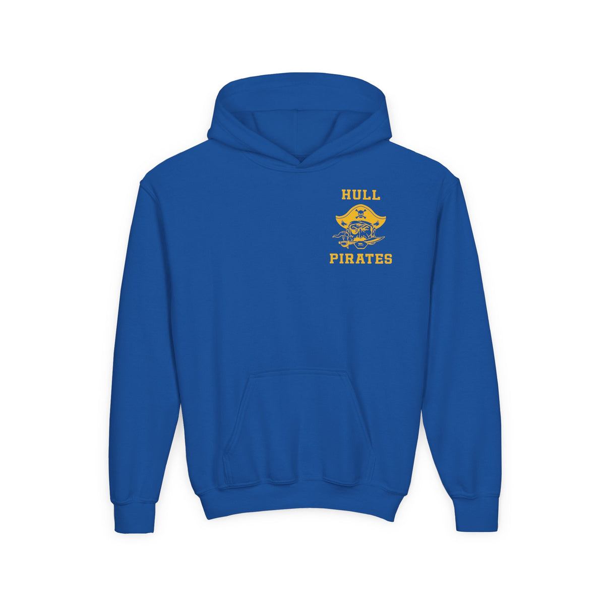 Vintage Hull Pirates - Kids Fleece Pullover Hoodie, Name/Number Personalization