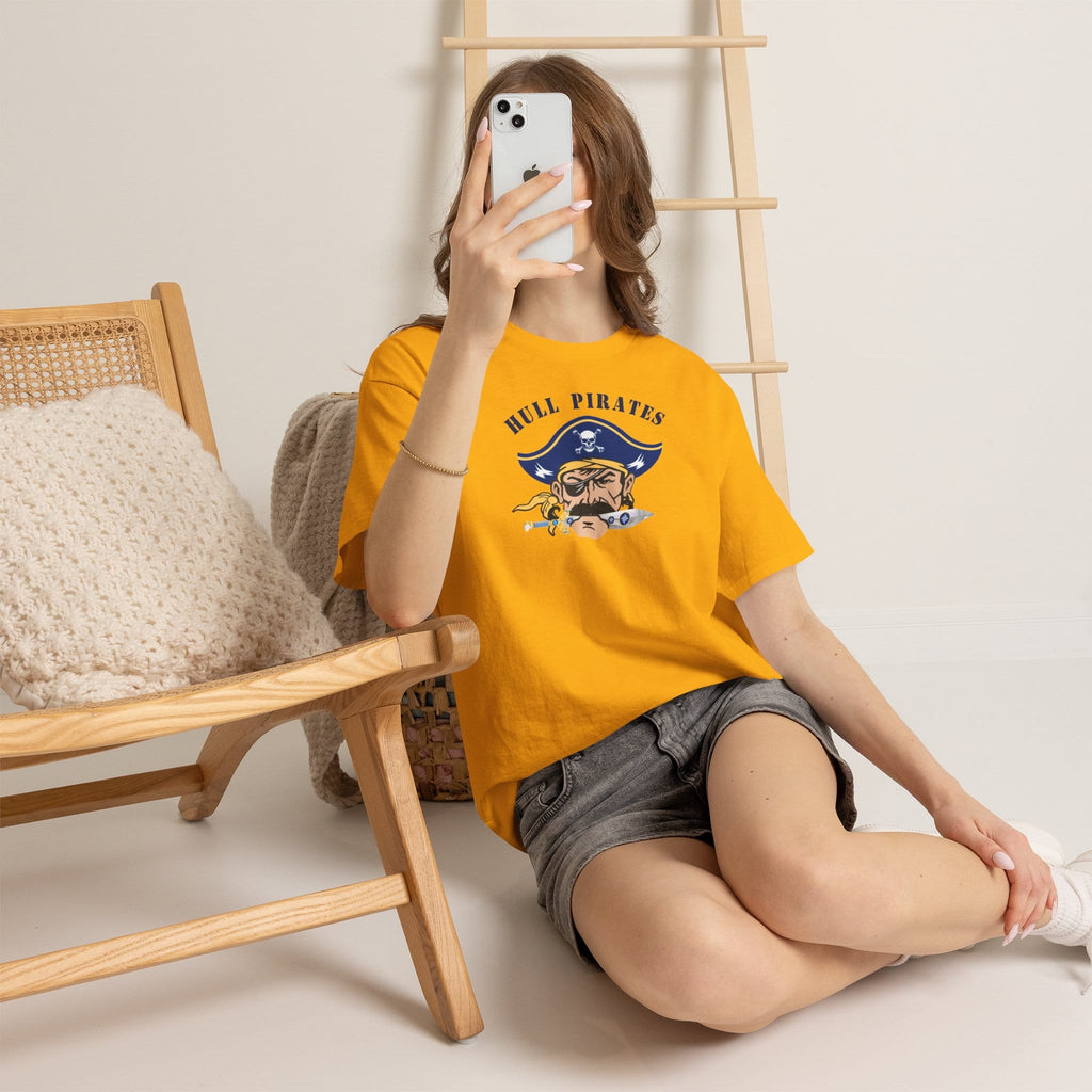 Hull Pirates - Adult Cotton T-Shirt, Optional Name/Number Personalization