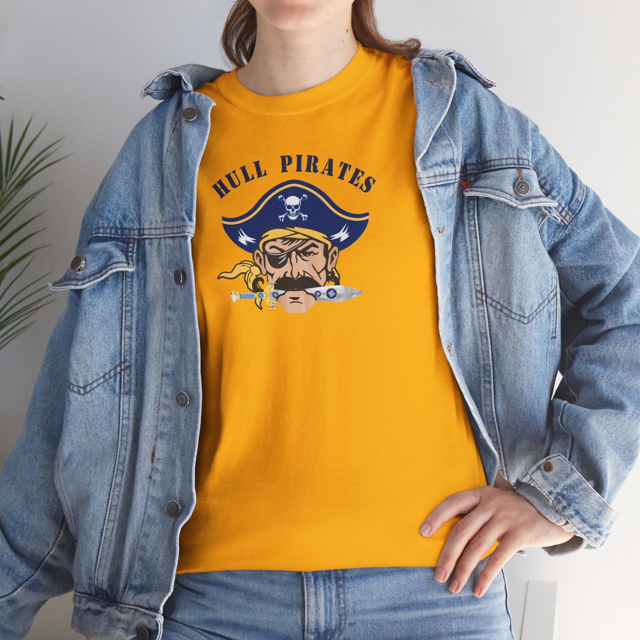 Hull Pirates - Adult Cotton T-Shirt