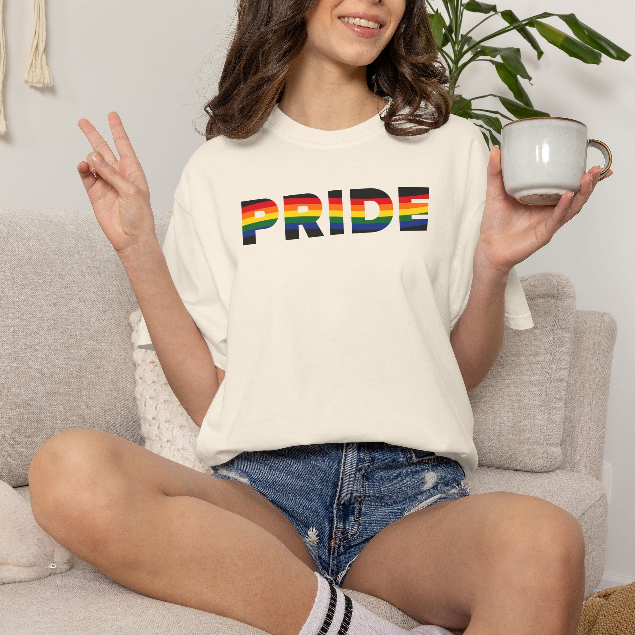 PRIDE Graphic Tee – Comfort Colors - Garment‑Dyed Unisex Shirt