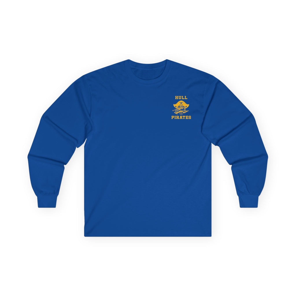 Vintage Hull Pirates - Adult Cotton Long Sleeve T-Shirt