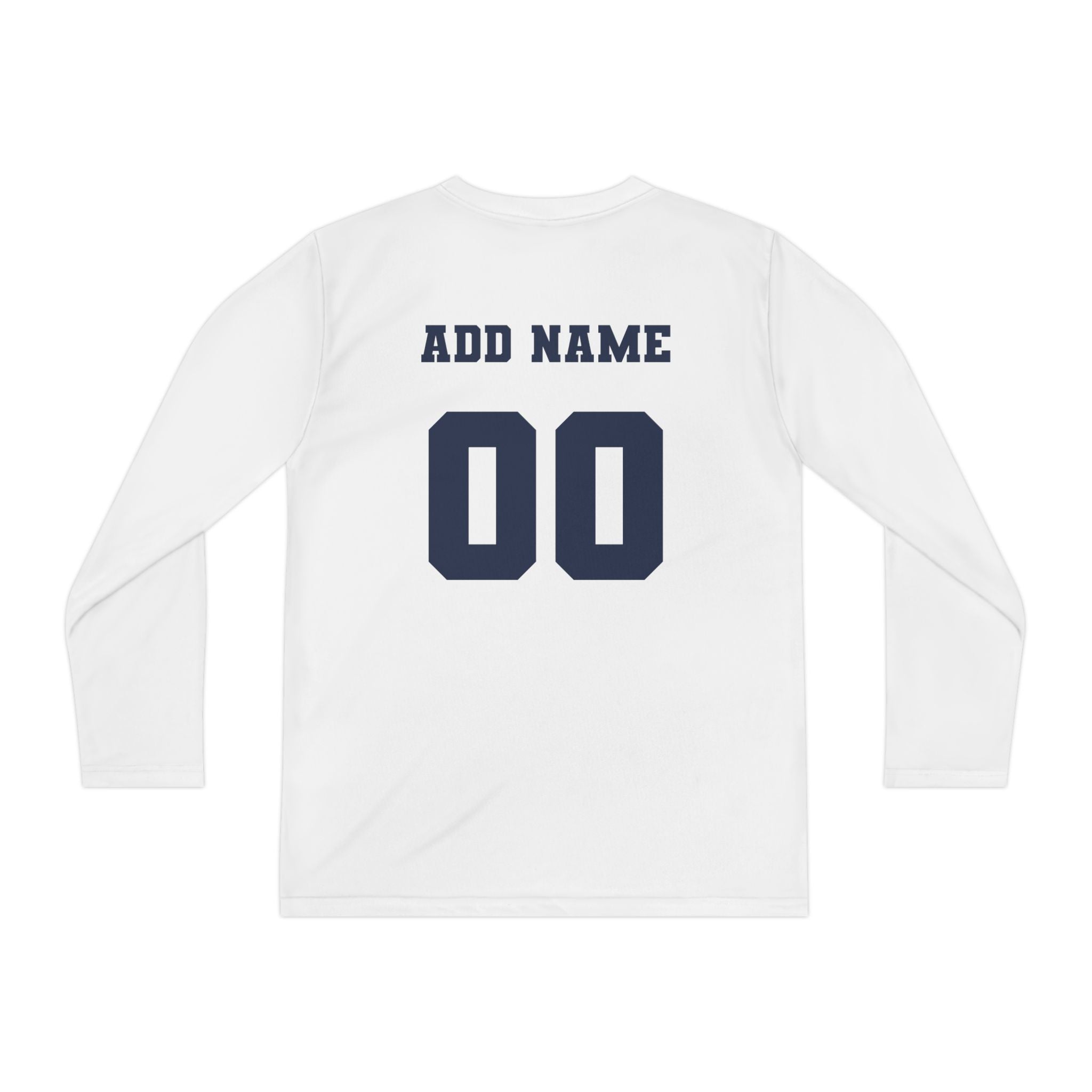 Hull Pirates - Kids Performance Long Sleeve T-Shirt, Name/Number Personalization