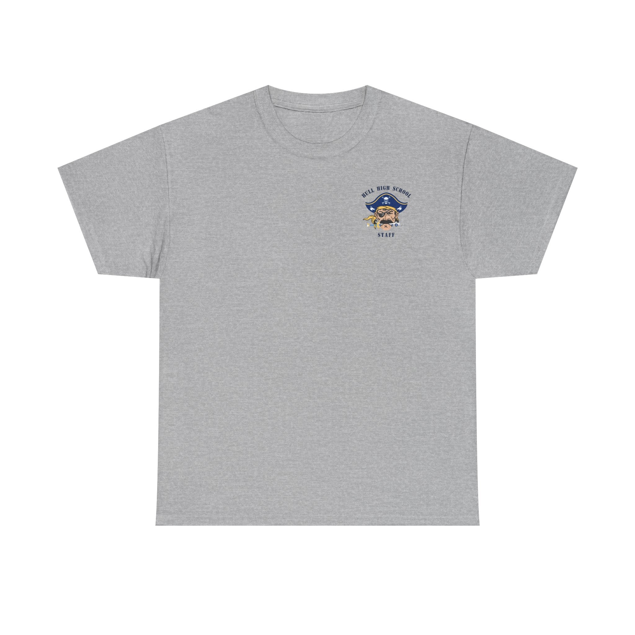 Hull High School - Hull Pirates - Adult Cotton T-Shirt