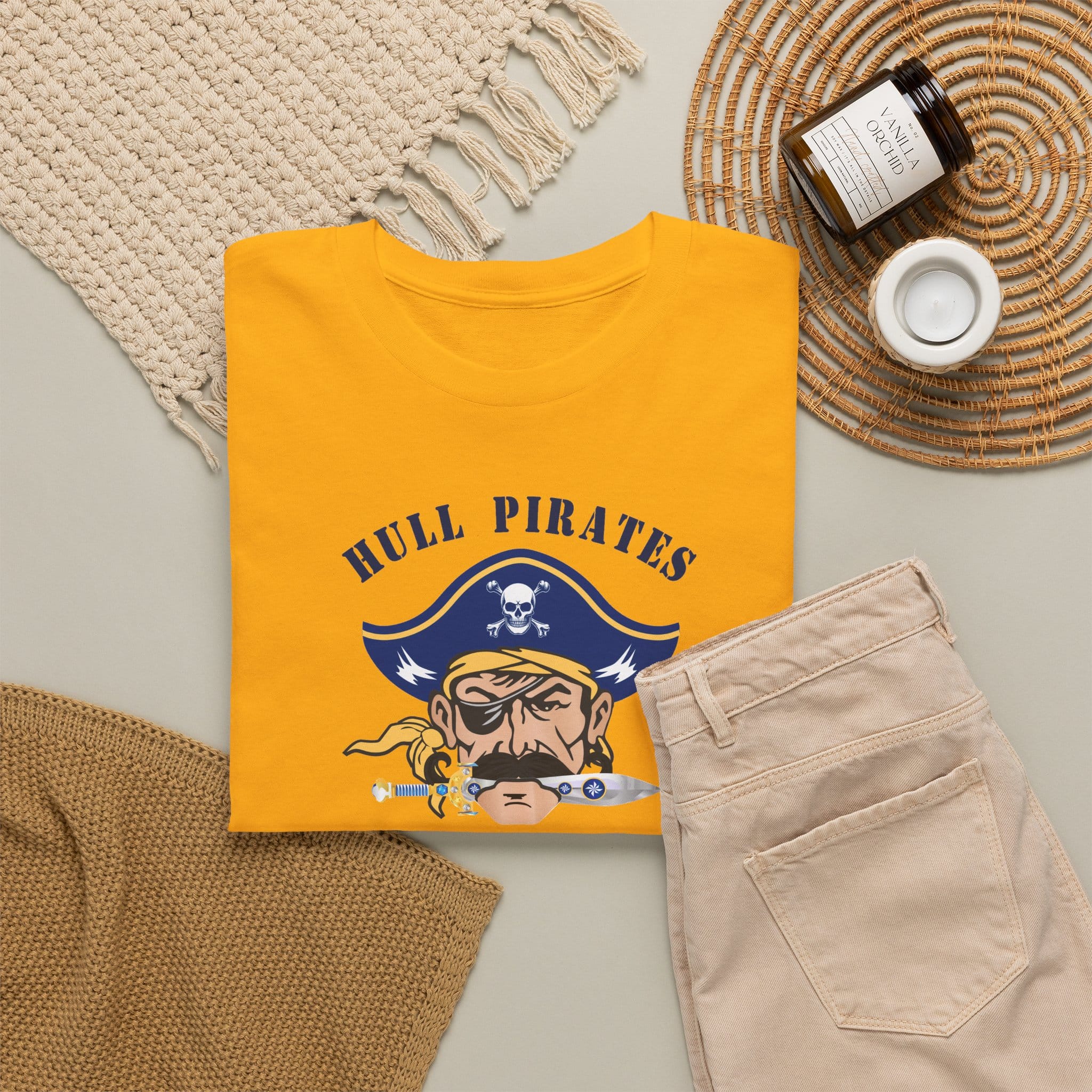 Hull Pirates - Adult Cotton T-Shirt