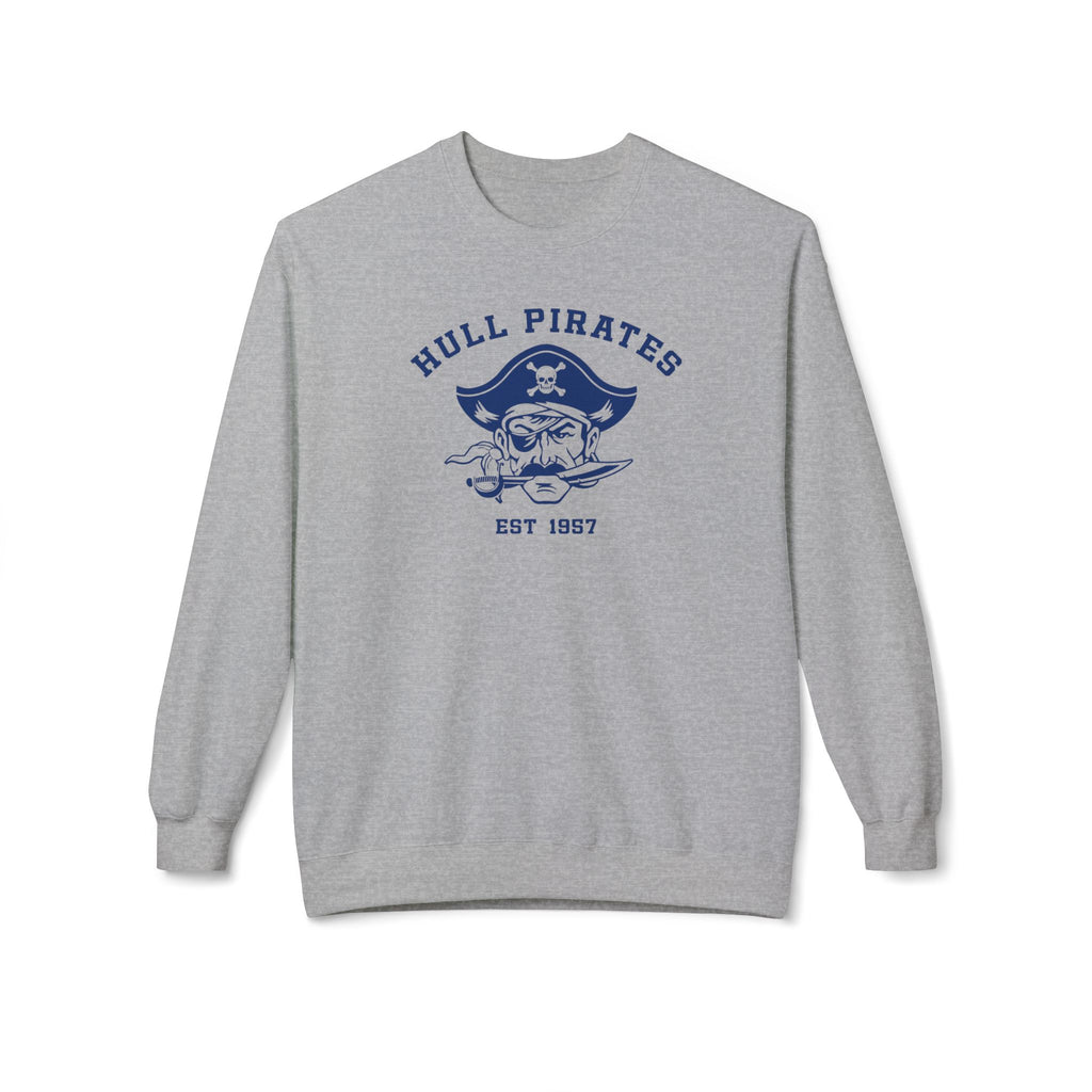 Vintage Hull Pirates - Adult Fleece Crewneck Sweatshirt