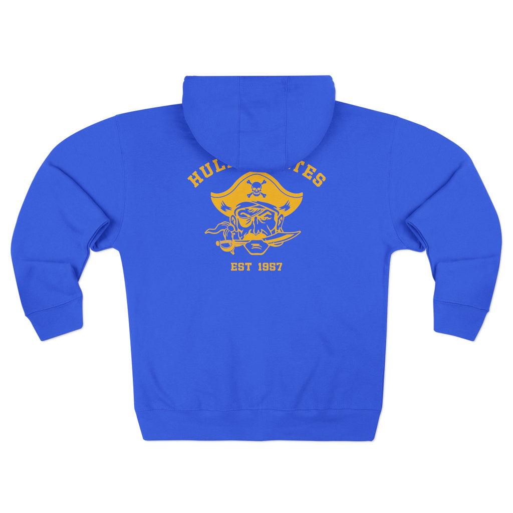 Vintage Hull Pirates - Adult Full Zip Hoodie