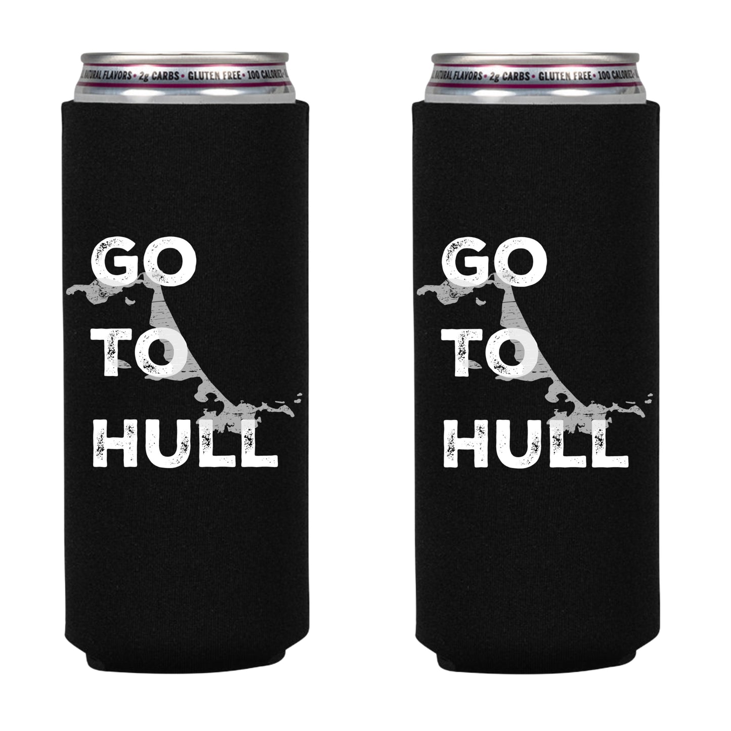 Go To Hull, 12oz Slim-Can Cooler, 2 - Pack