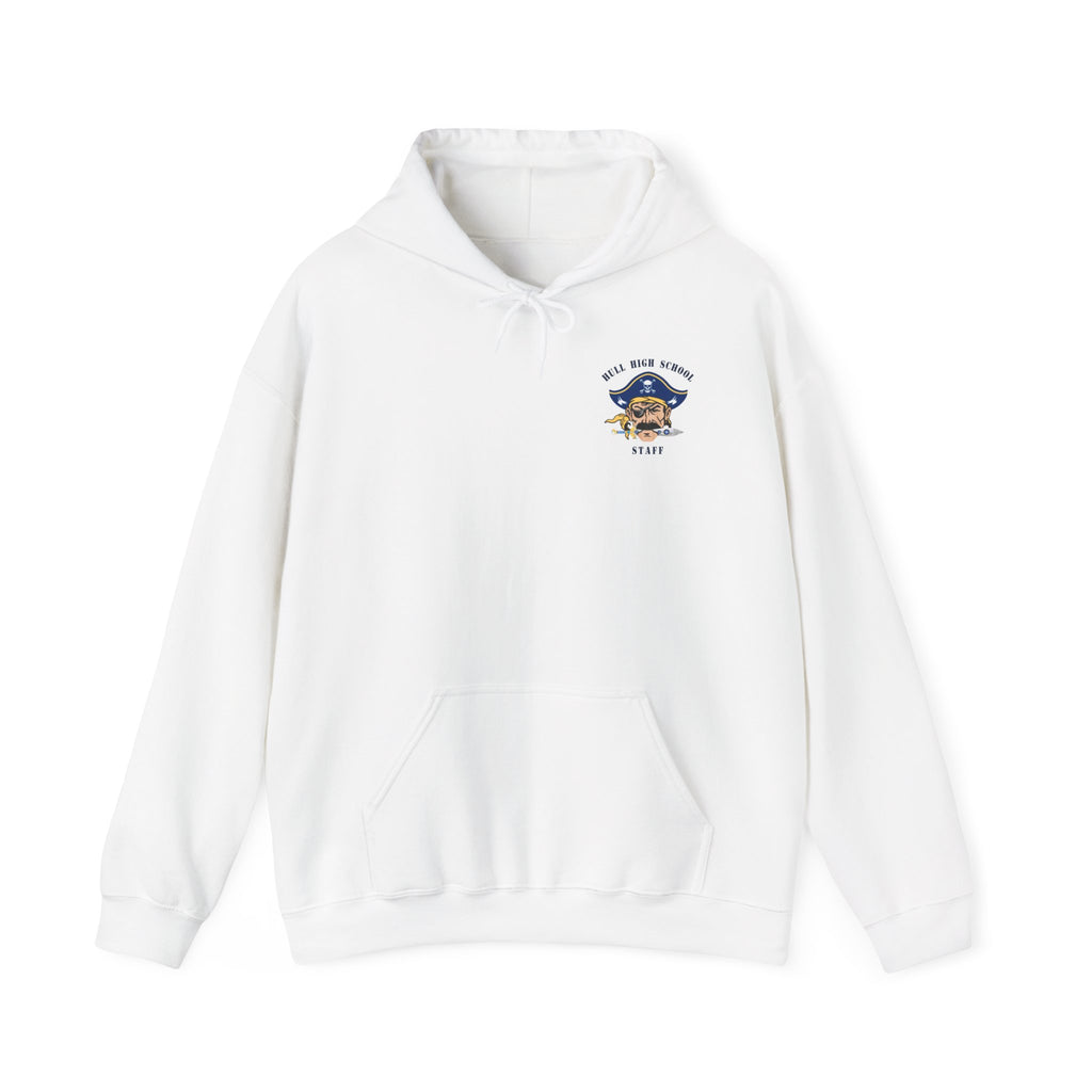 Hull High School - Hull Pirates - Adult Fleece Pullover Hoodie
