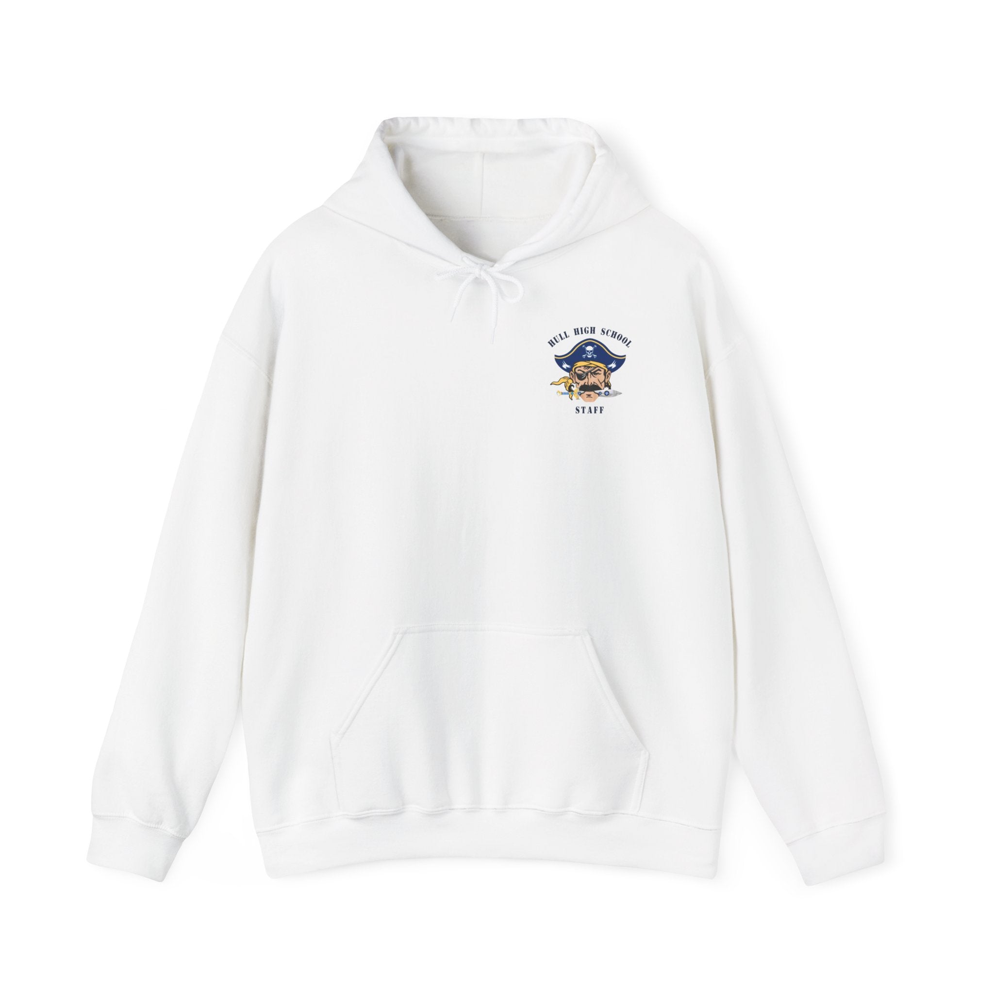 Hull High School - Hull Pirates - Adult Fleece Pullover Hoodie