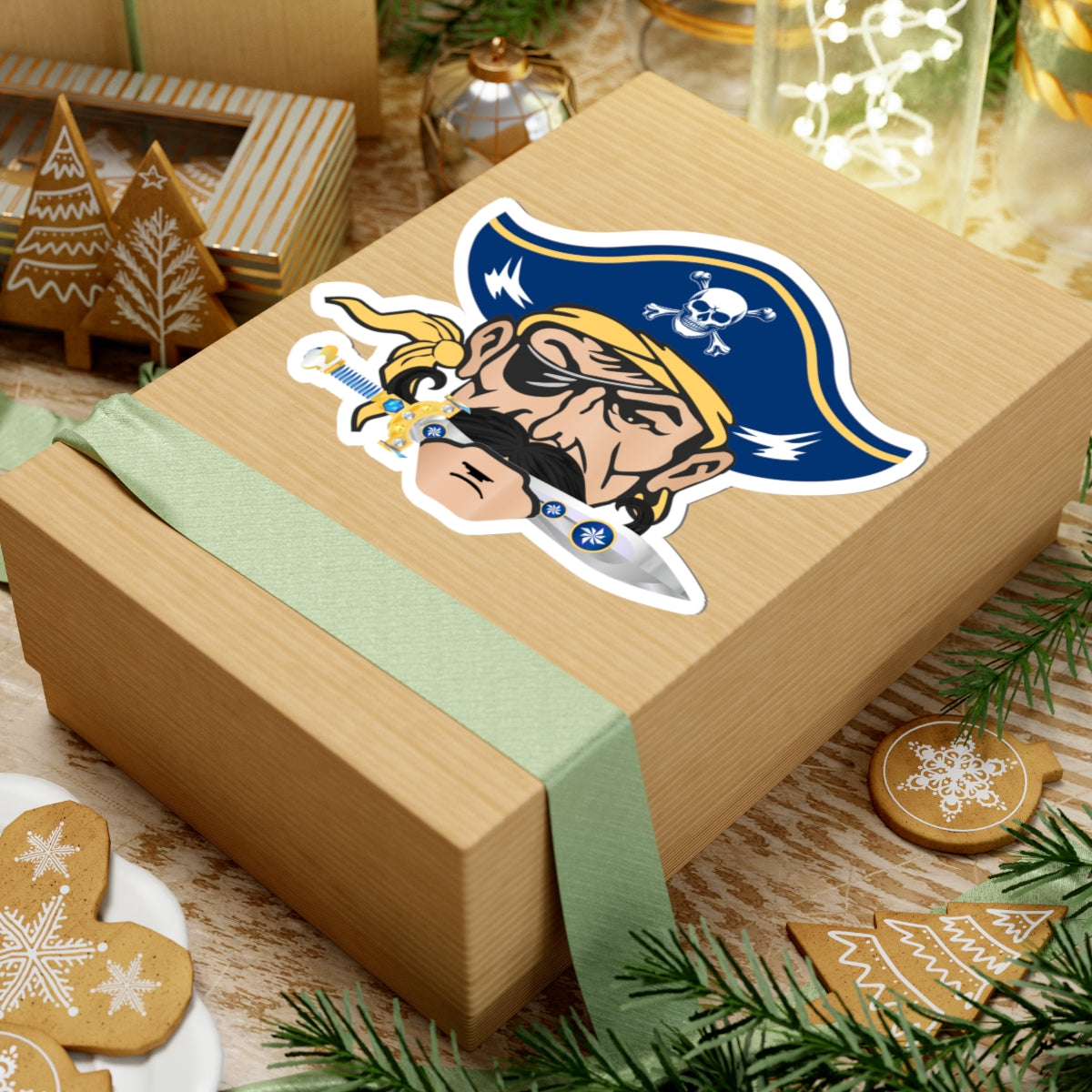 Hull Pirate - Kiss-Cut Sticker Decal for Laptops, Water Bottles & Gear