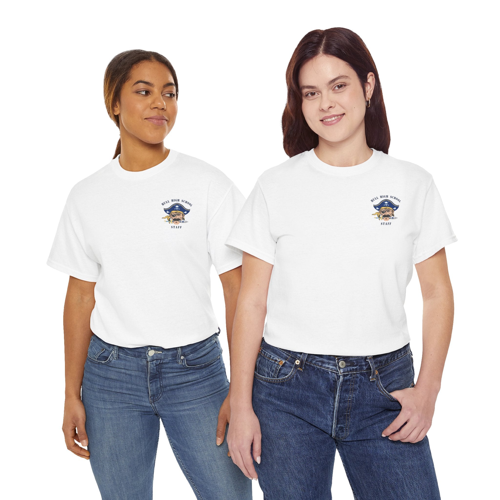 Hull High School - Hull Pirates - Adult Cotton T-Shirt