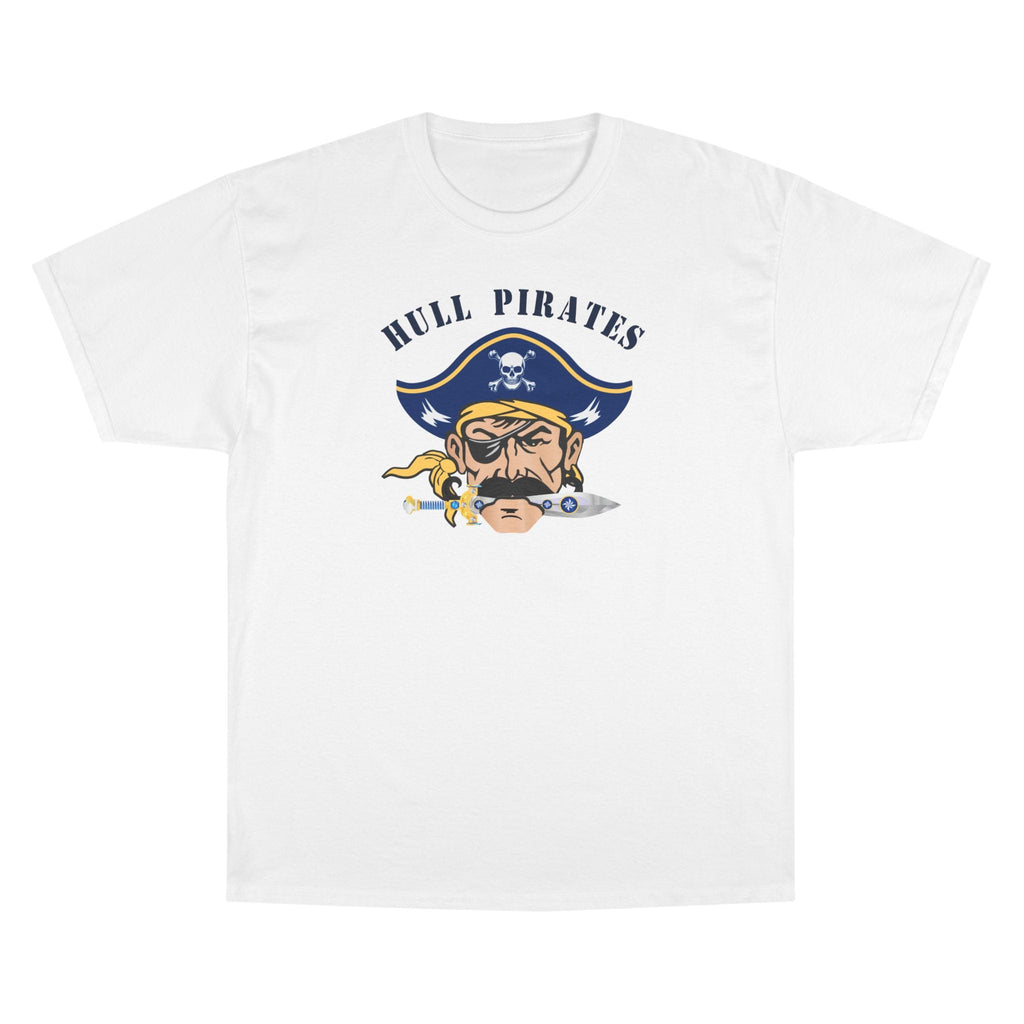Hull Pirates – Champion Adult Cotton T‑Shirt, Optional Name/Number Personalization