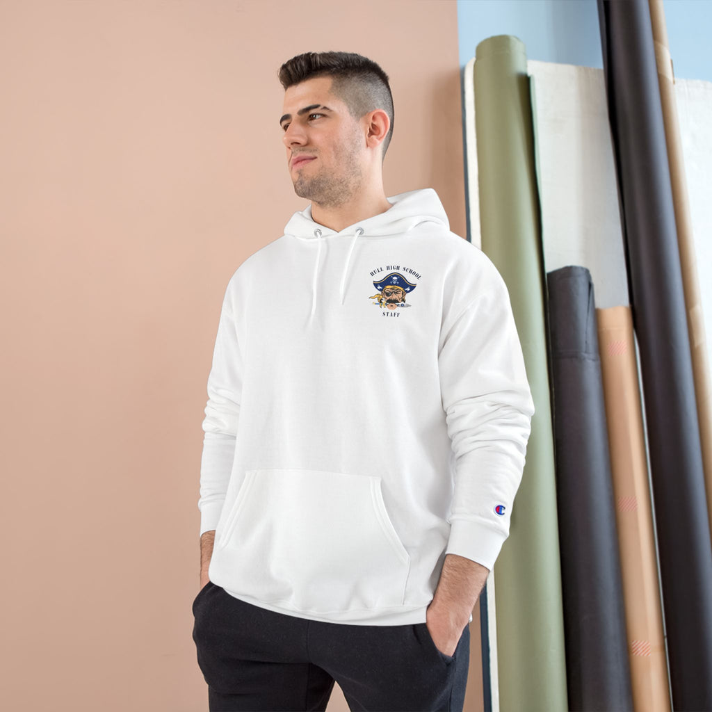 Hull High School - Hull Pirates - Champion Adult Fleece Pullover Hoodie