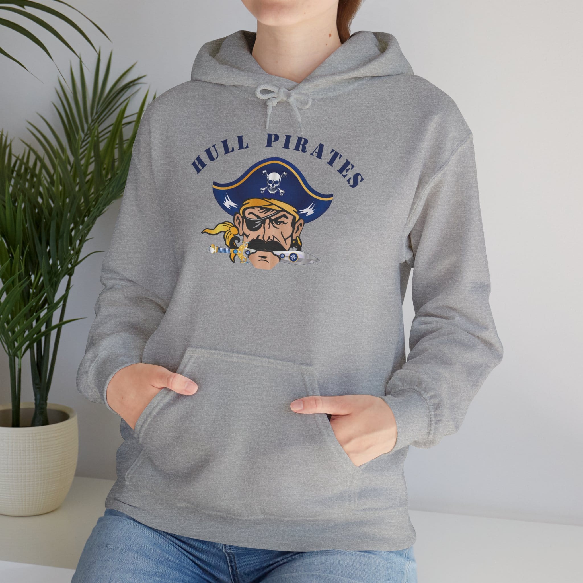Hull Pirates - Adult Fleece Pullover Hoodie