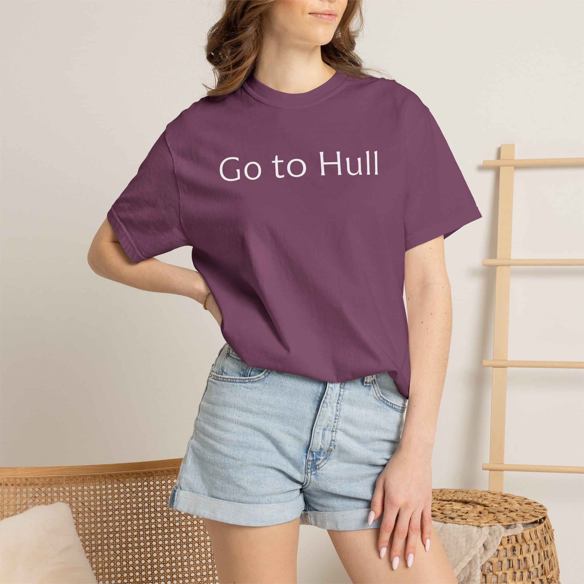 Go to Hull - Comfort Colors Brand Unisex T-Shirt