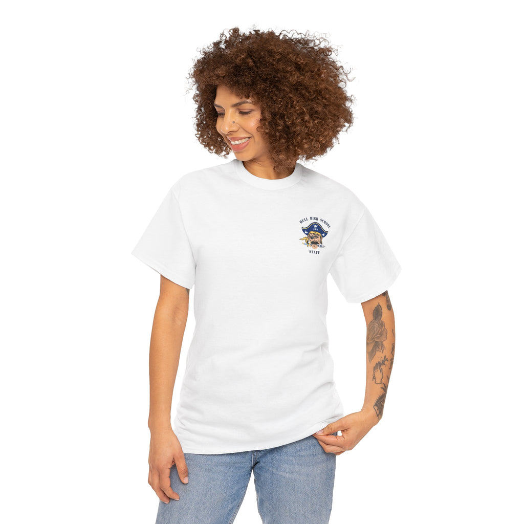 Hull High School - Hull Pirates - Adult Cotton T-Shirt