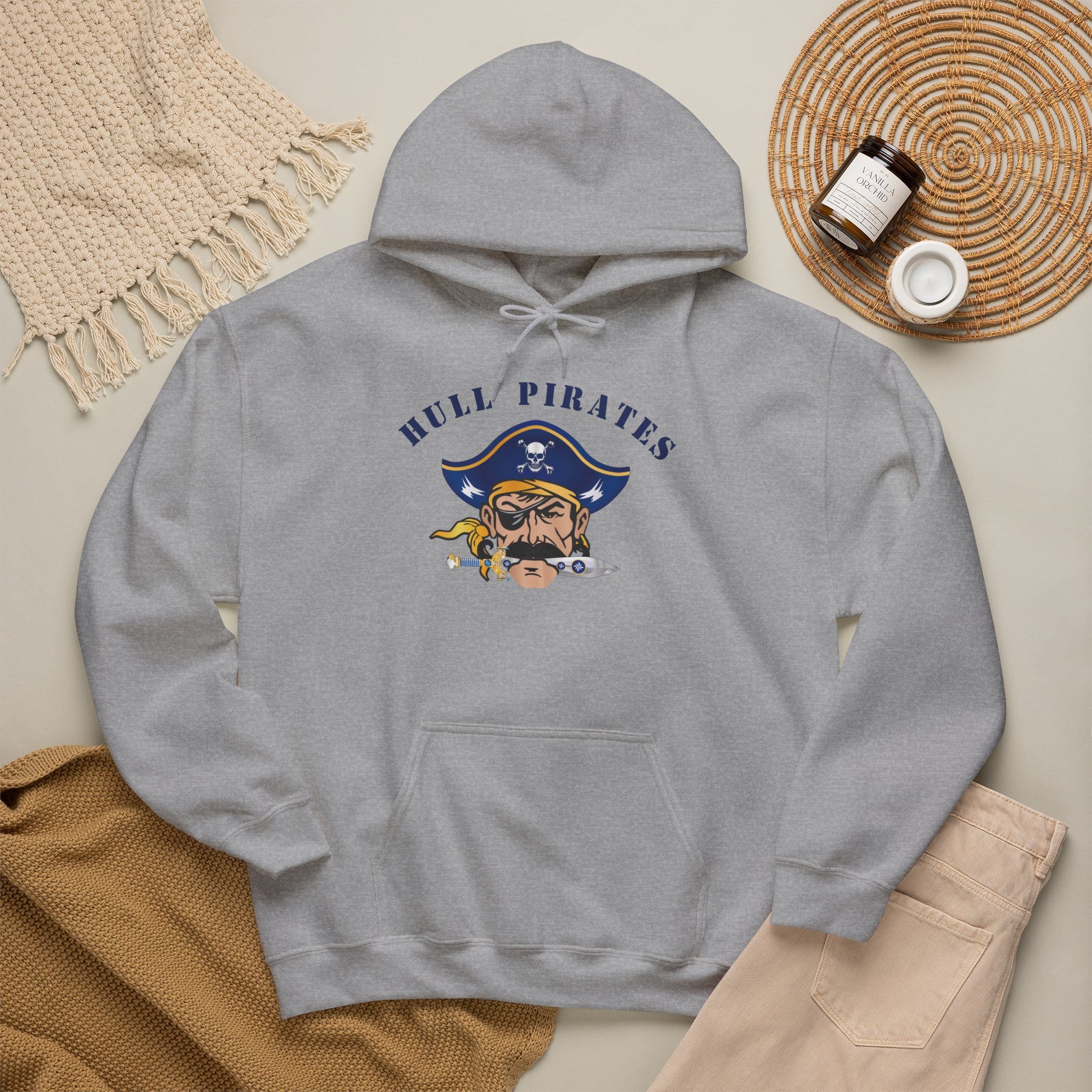 Hull Pirates - Adult Fleece Pullover Hoodie